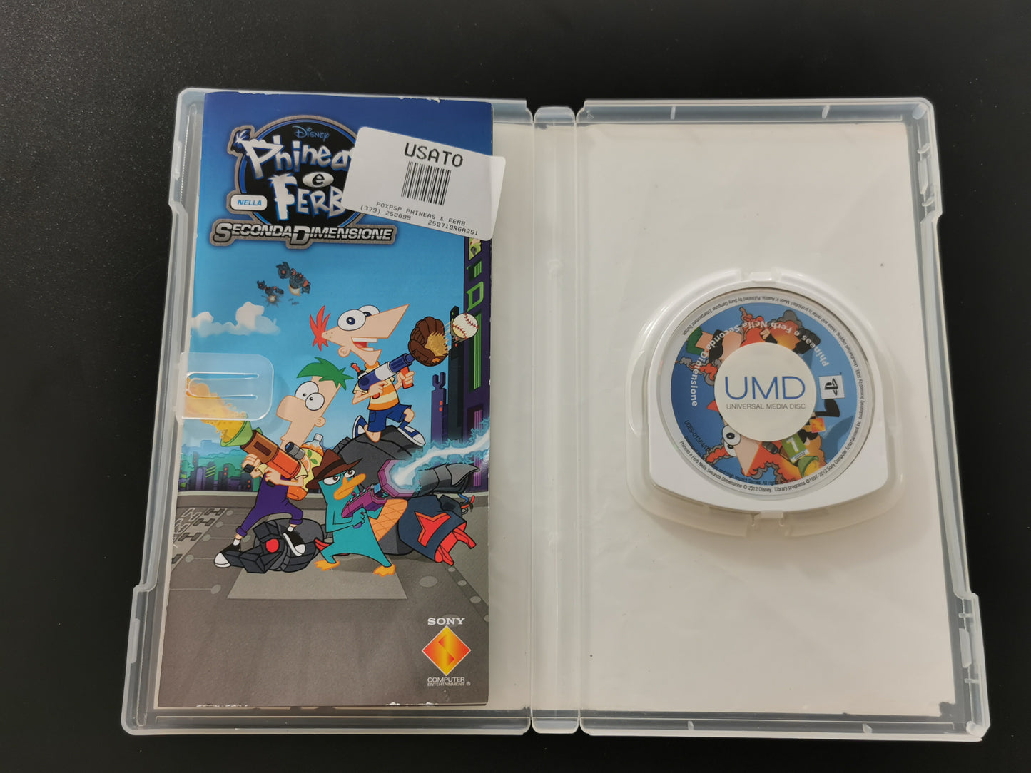 Phineas e Ferb nella Seconda Dimensione (PSP) - Essentials