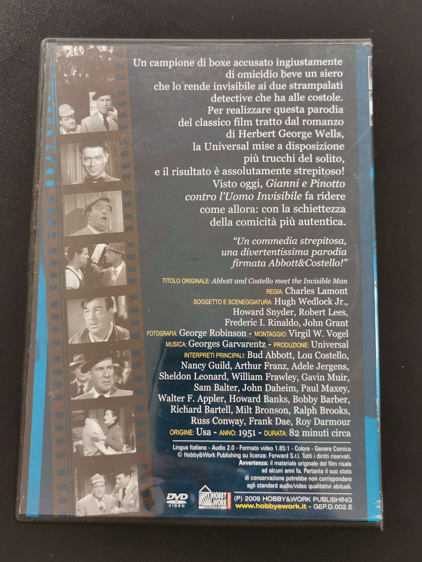 Gianni e Pinotto contro l’Uomo Invisibile (DVD)
