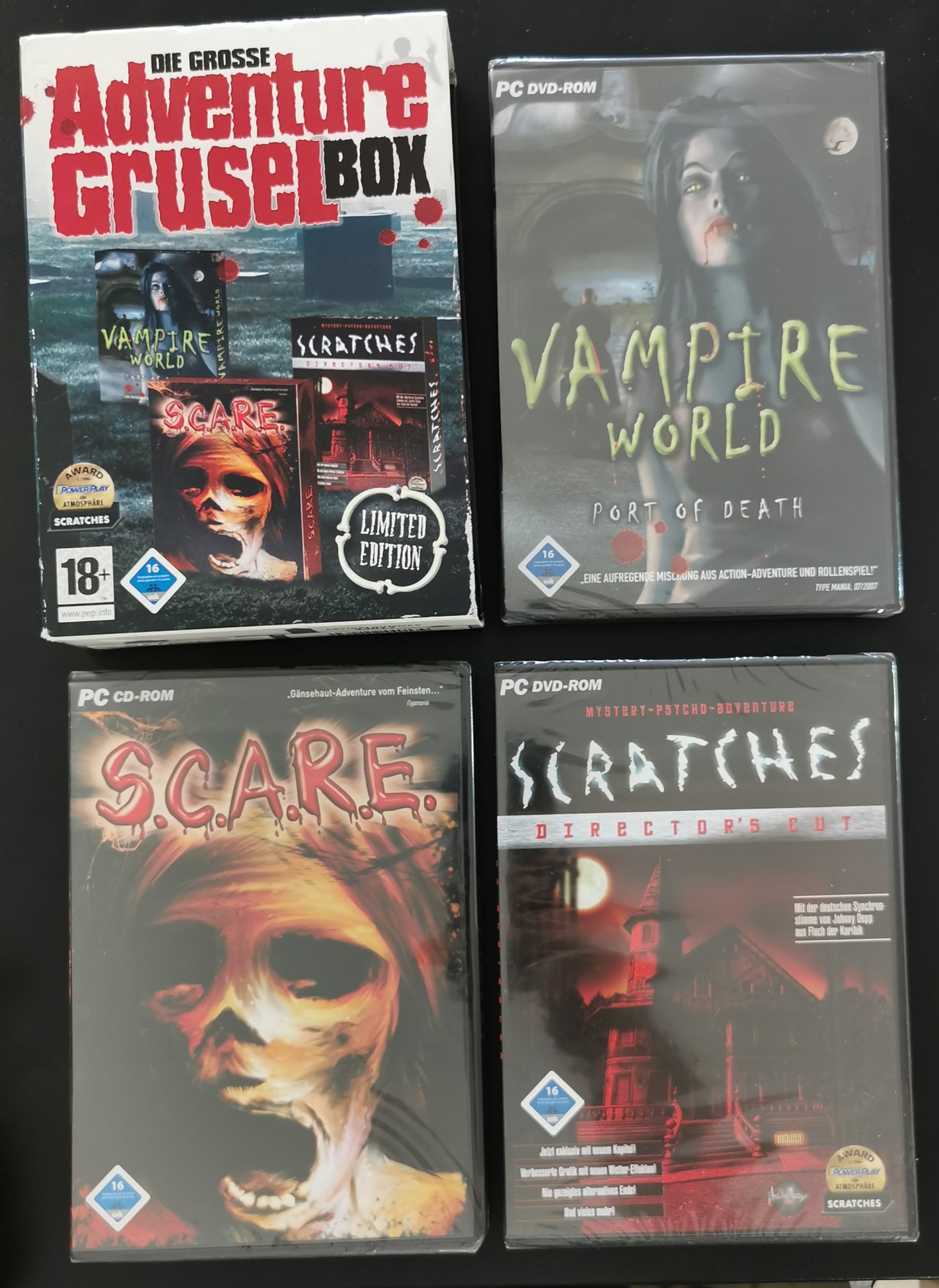 Die große Adventure Grusel-Box (PC) *Nuovo
