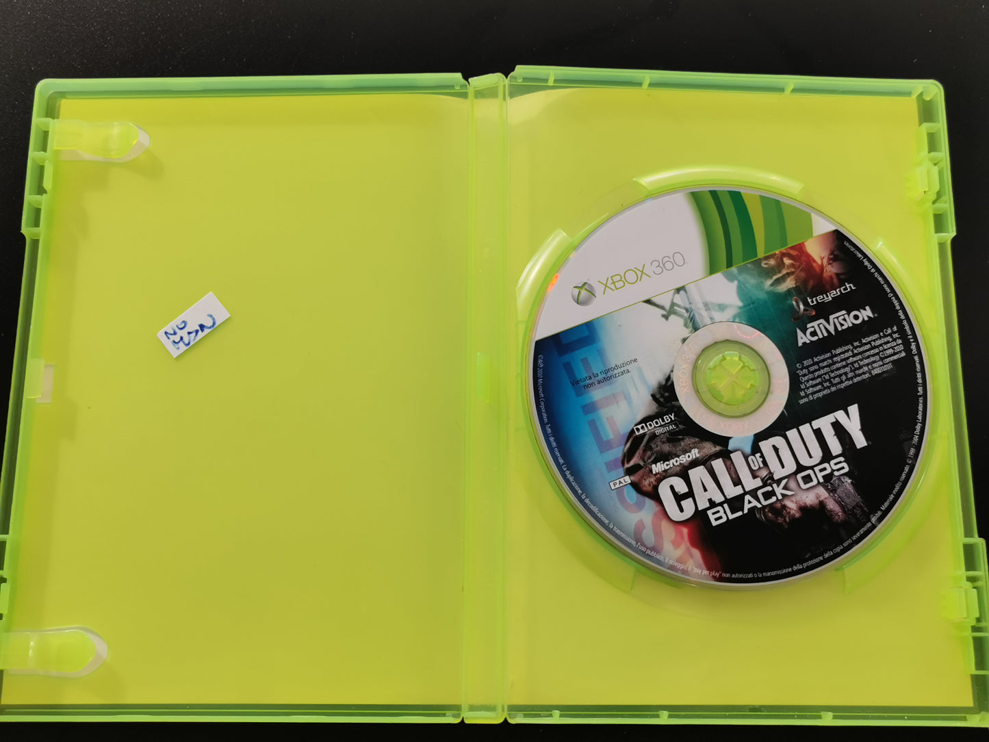 Call of Duty: Black Ops (Xbox 360) - Senza manuale