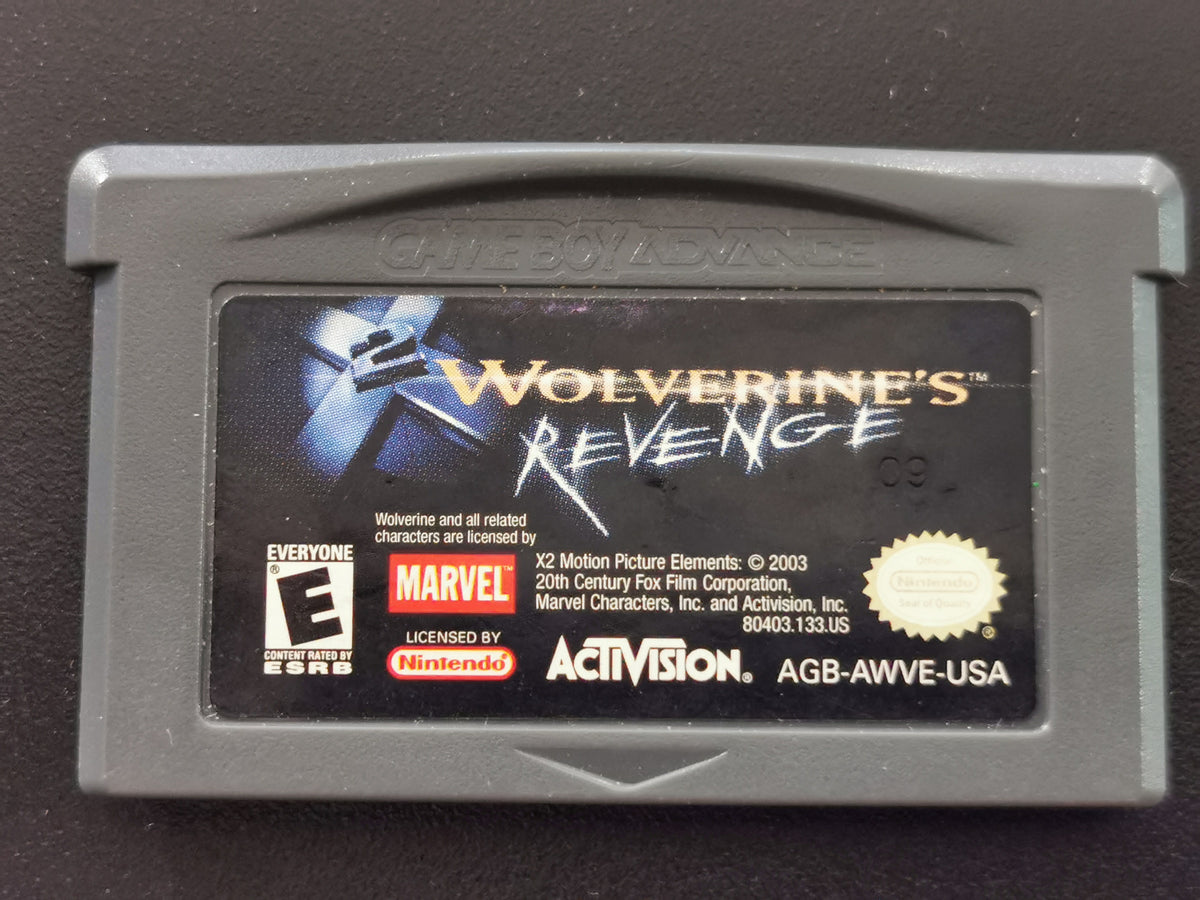 X-Men 2: Wolverine’s Revenge (GBA) - Loose