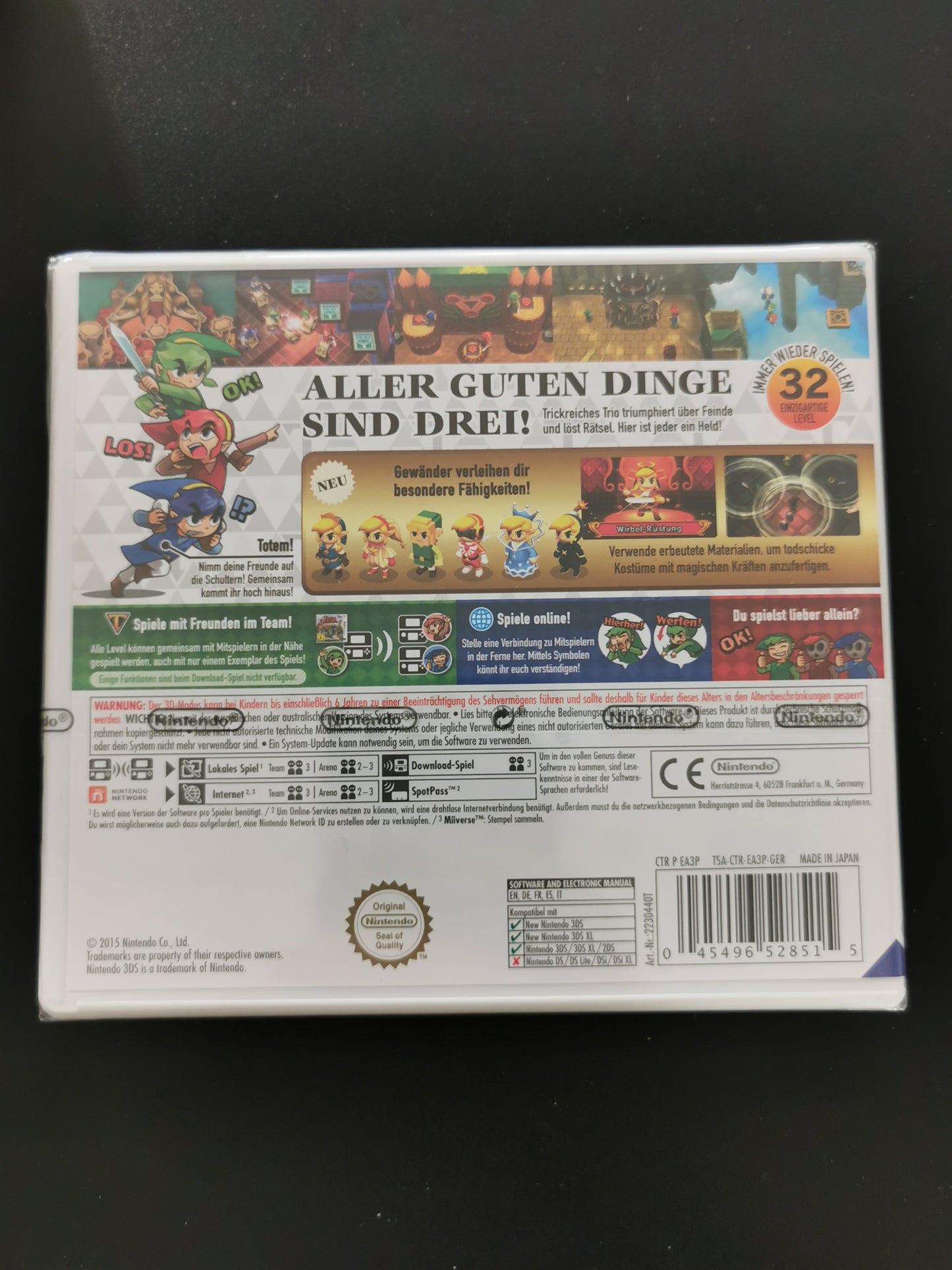 The Legend of Zelda: Tri Force Heroes (3DS) *Nuovo
