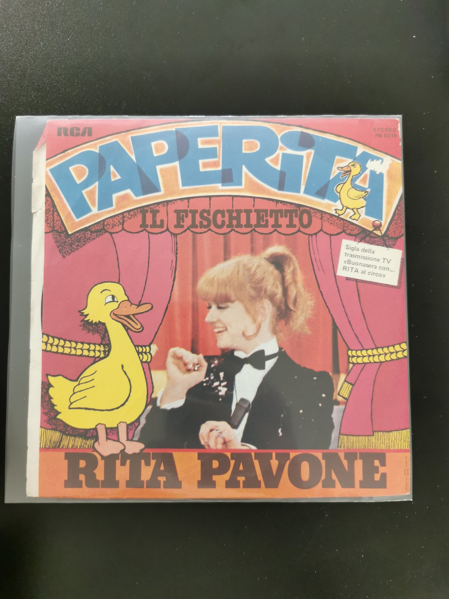 Paperita / Il Fischietto – Rita Pavone (Vinile 45 giri)