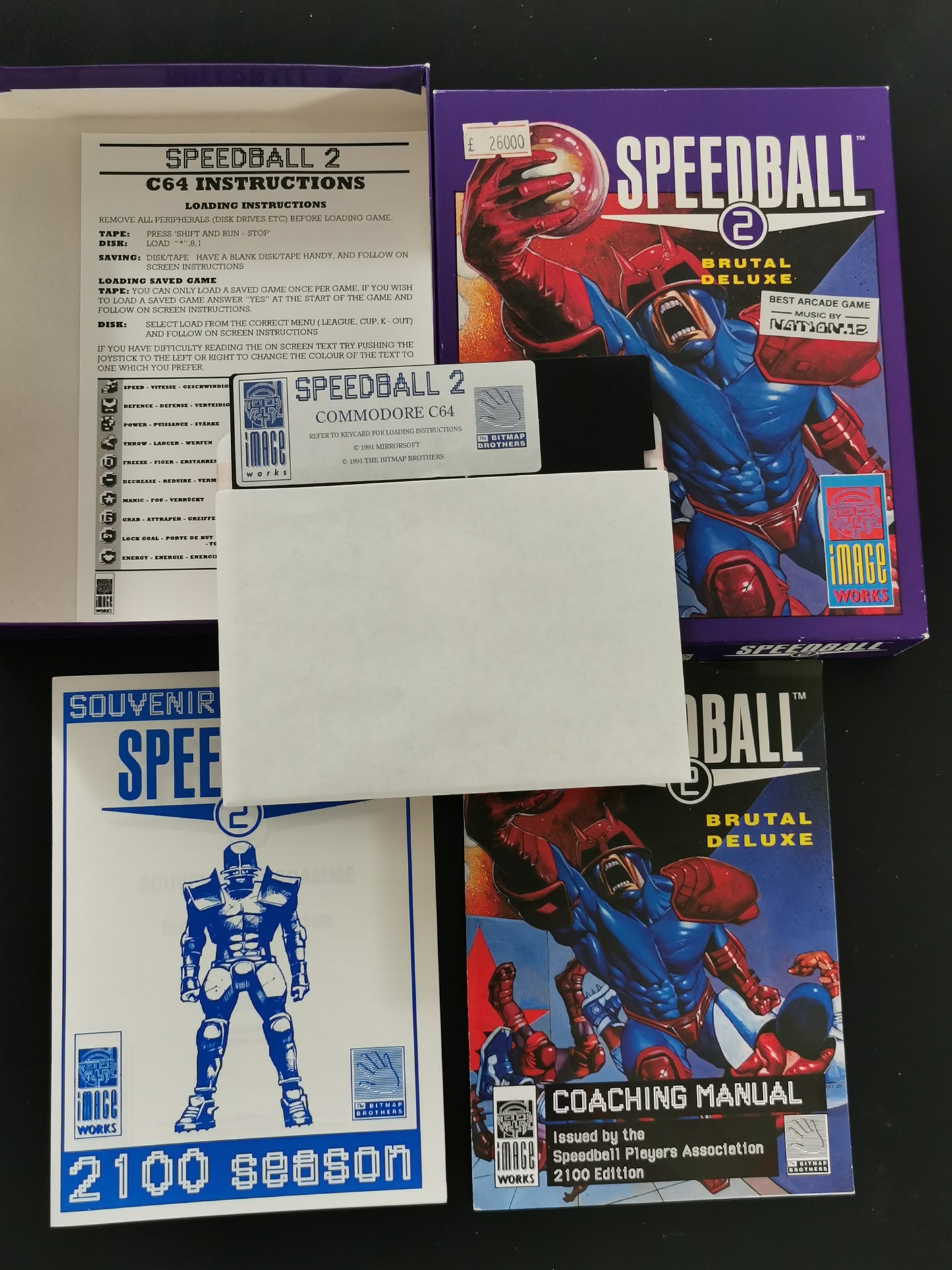 Speedball 2: Brutal Deluxe (C64)