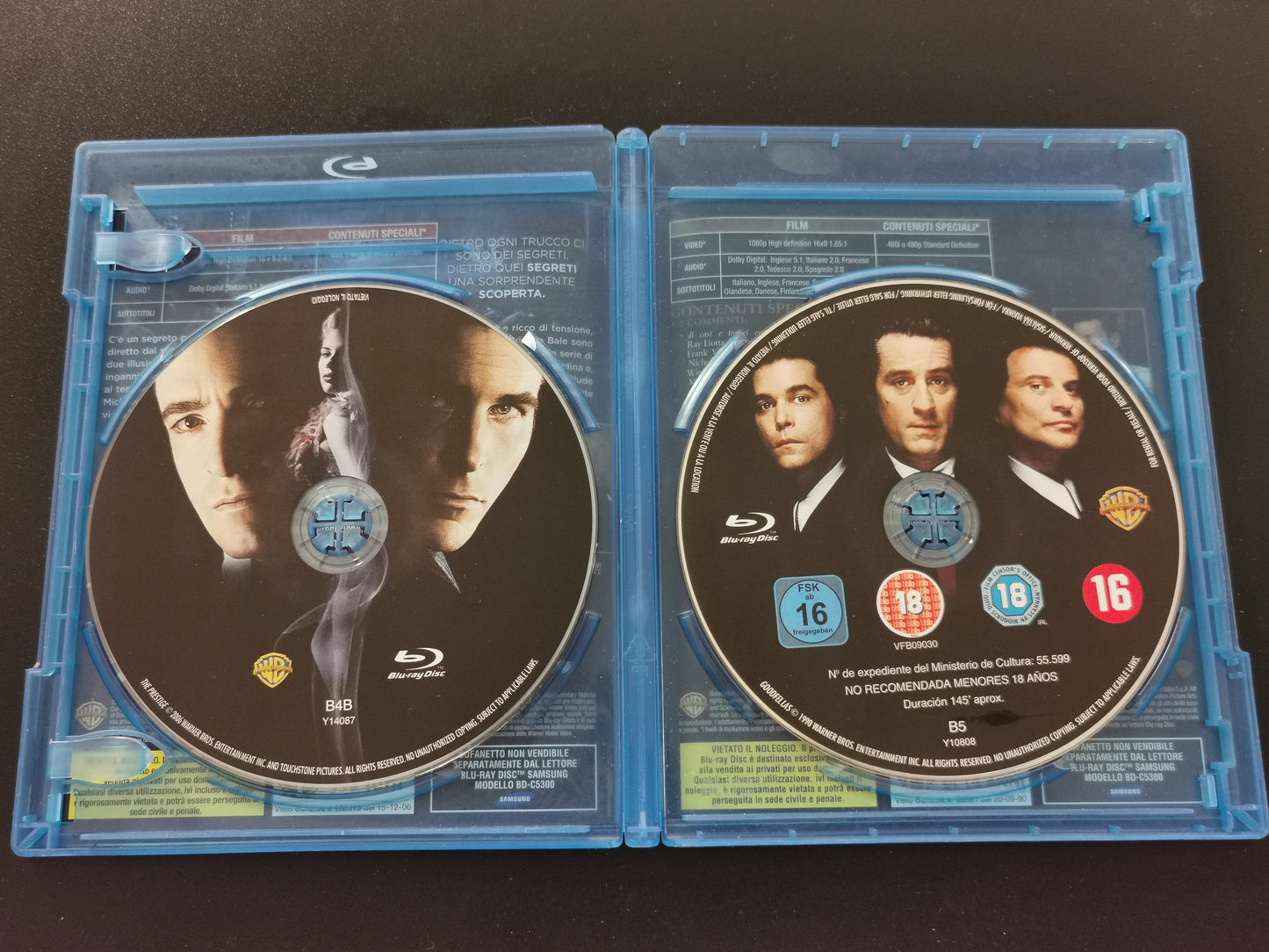 The Prestige + Quei bravi ragazzi (Blu-ray)