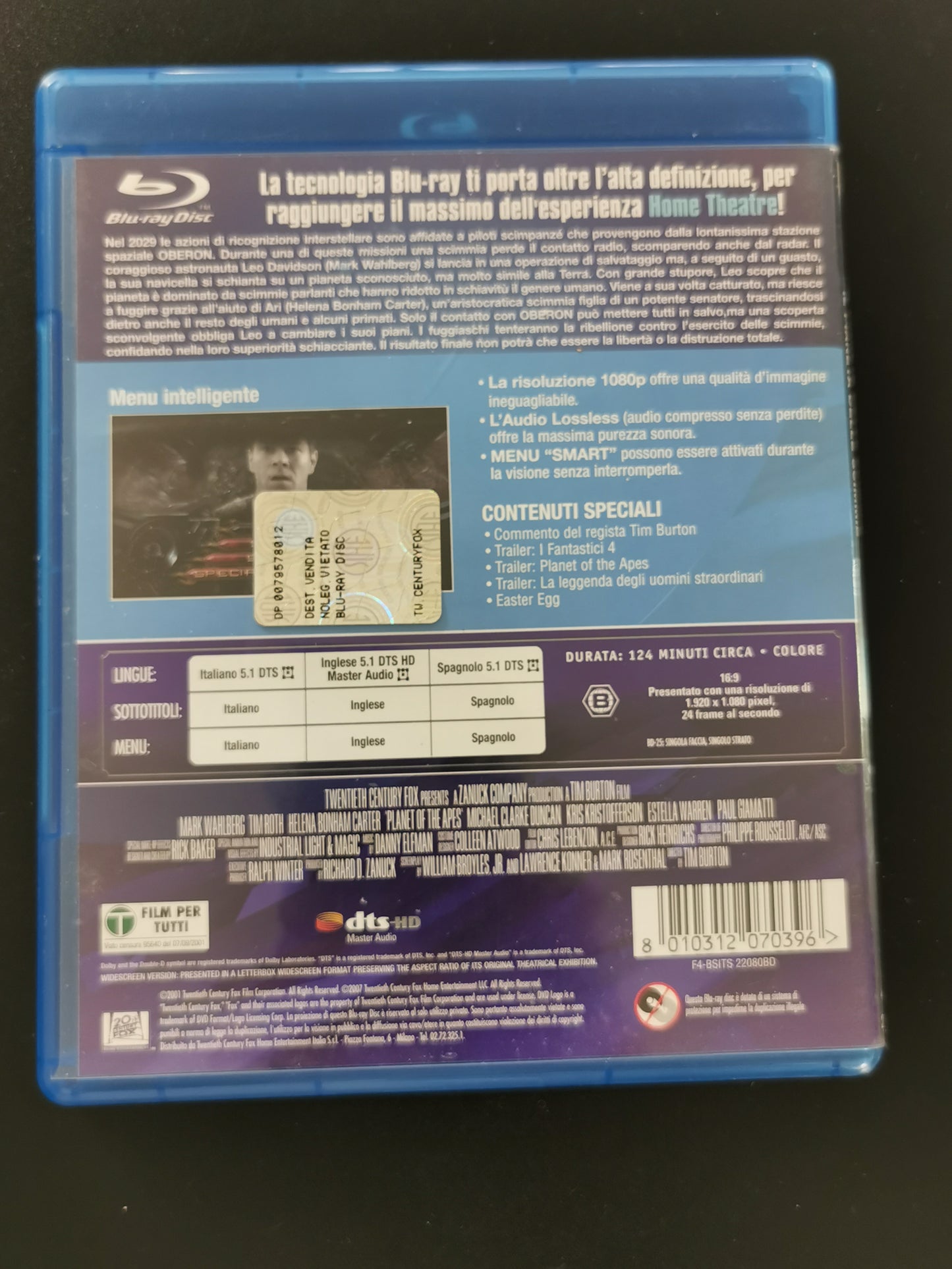 Planet of the Apes: Il pianeta delle scimmie (Blu-ray)