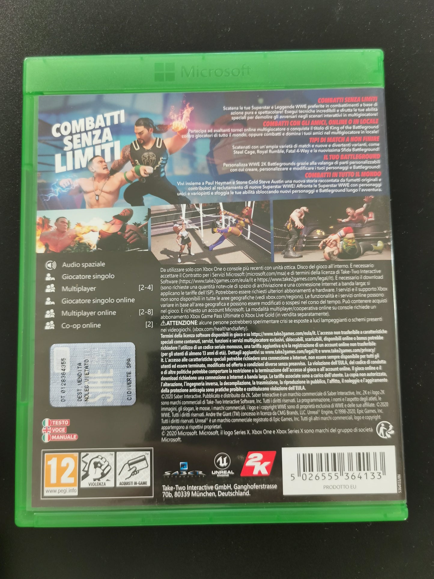 WWE 2K Battlegrounds (Xbox One)
