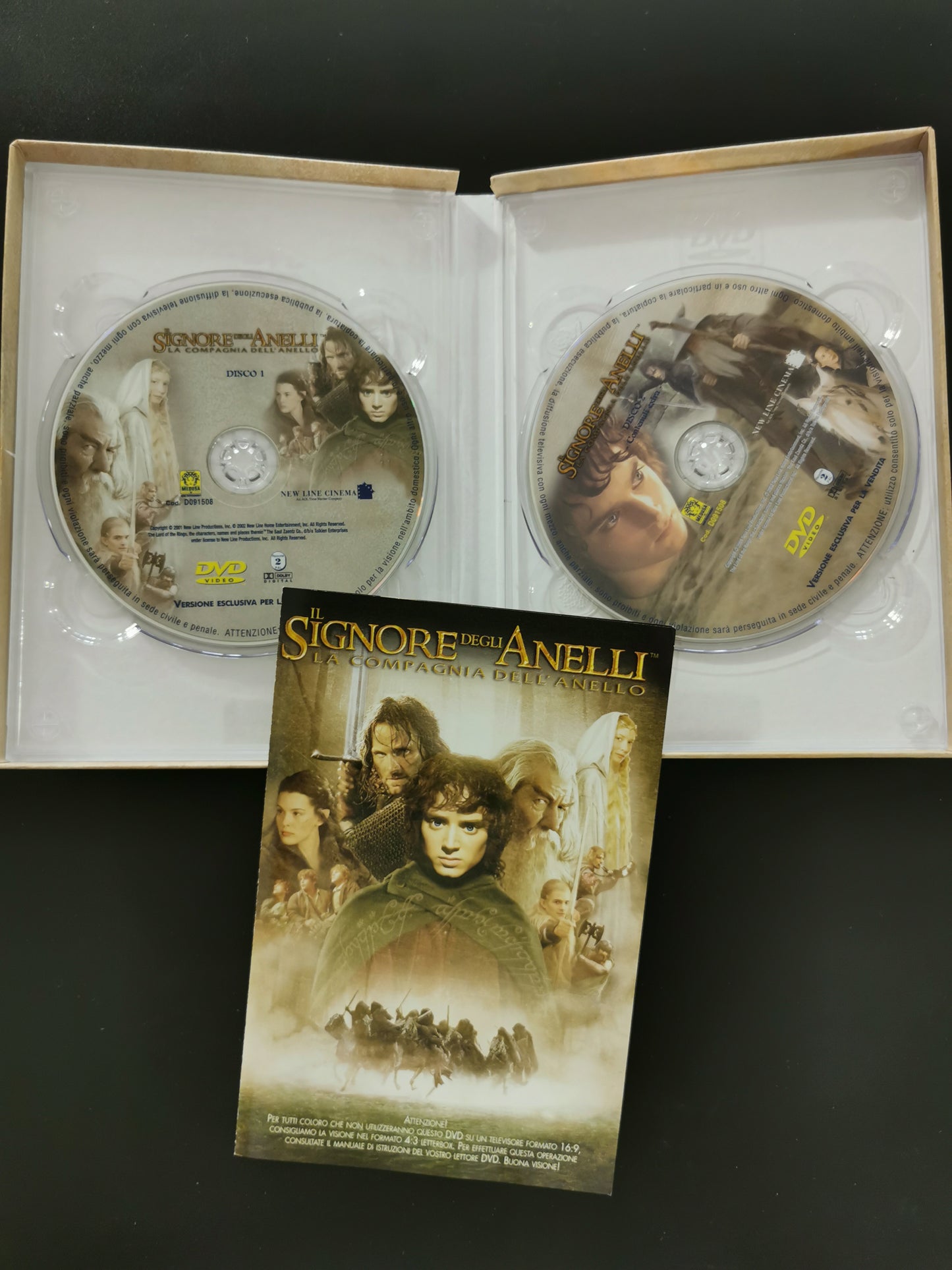 Il Signore degli Anelli: La Compagnia dell’Anello – Edizione 2 DVD (DVD)