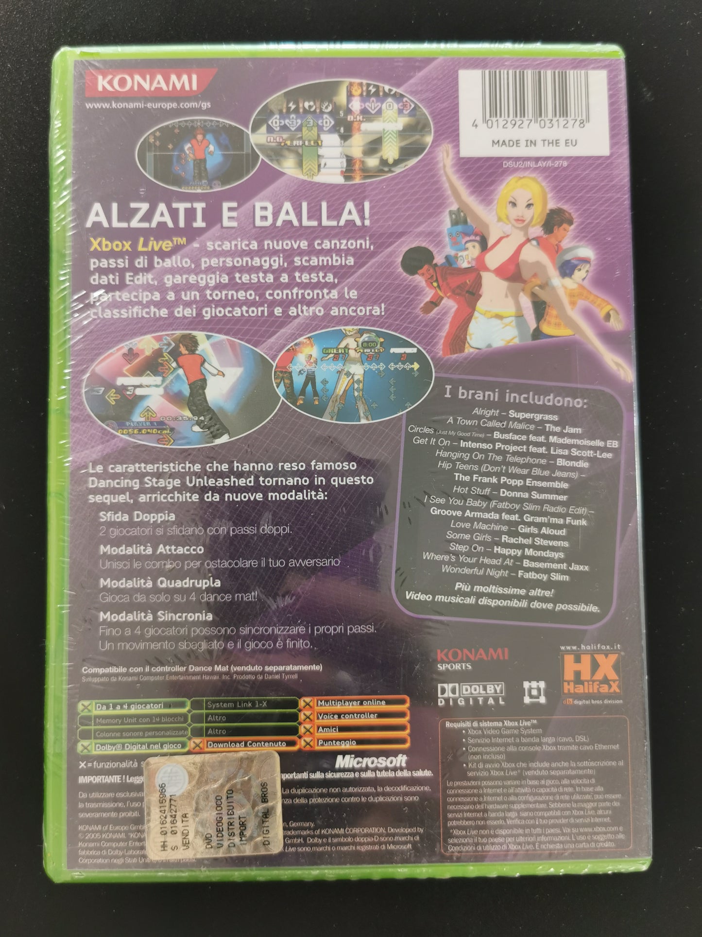 Dancing Stage Unleashed 2 (Xbox) *Nuovo