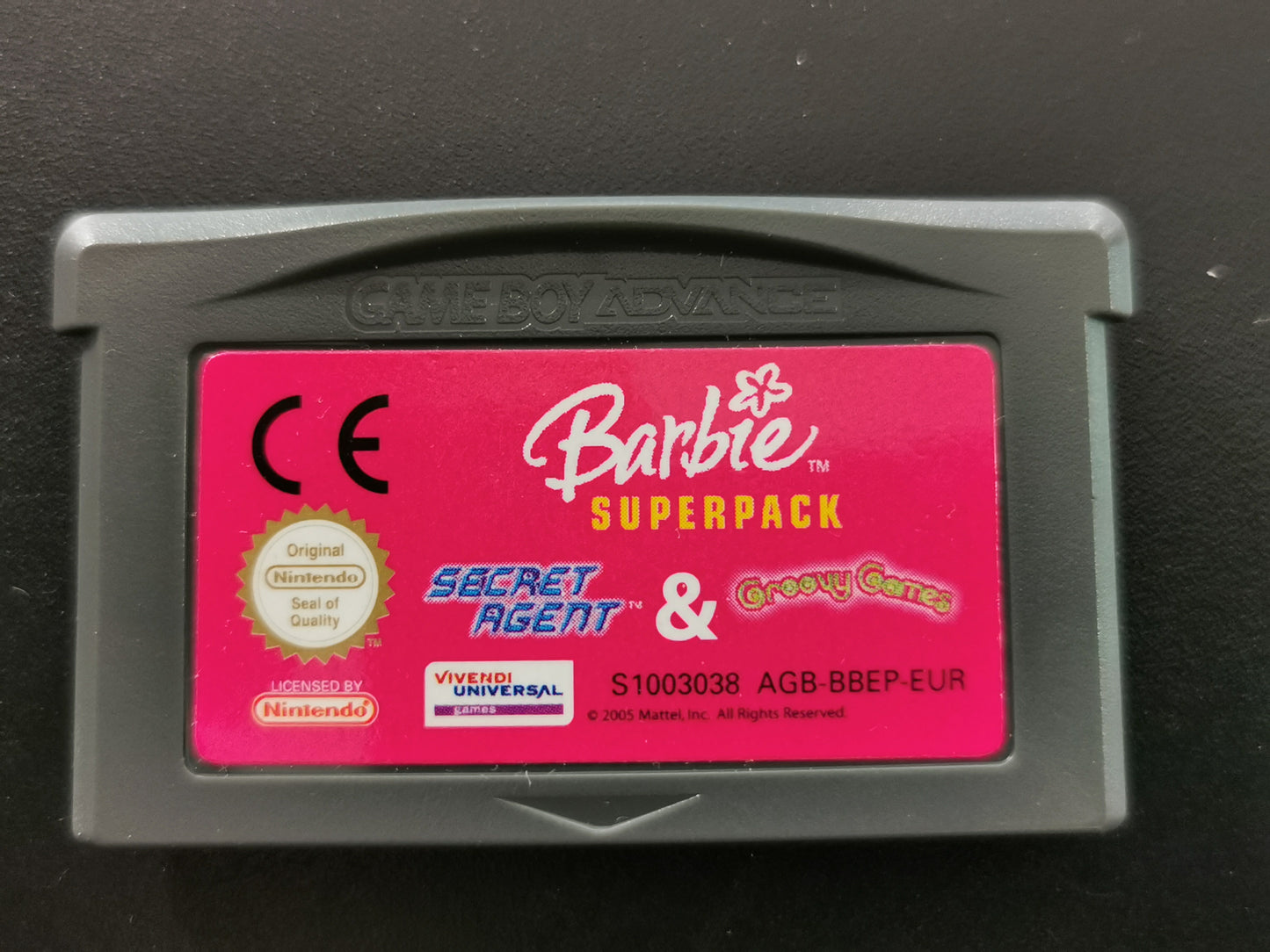 Barbie Superpack: Secret Agent & Groovy Games (GBA) – Loose