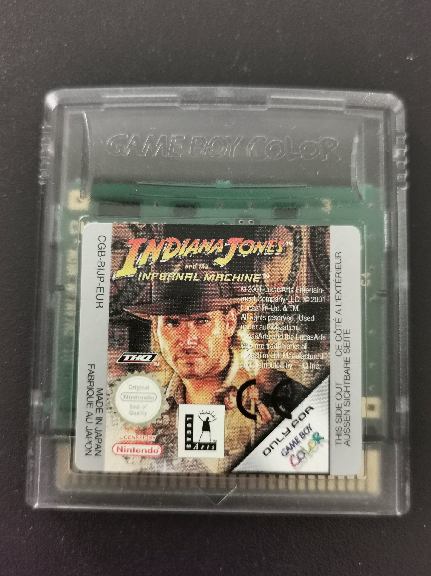 Indiana Jones and the Infernal Machine (GBC) – Loose