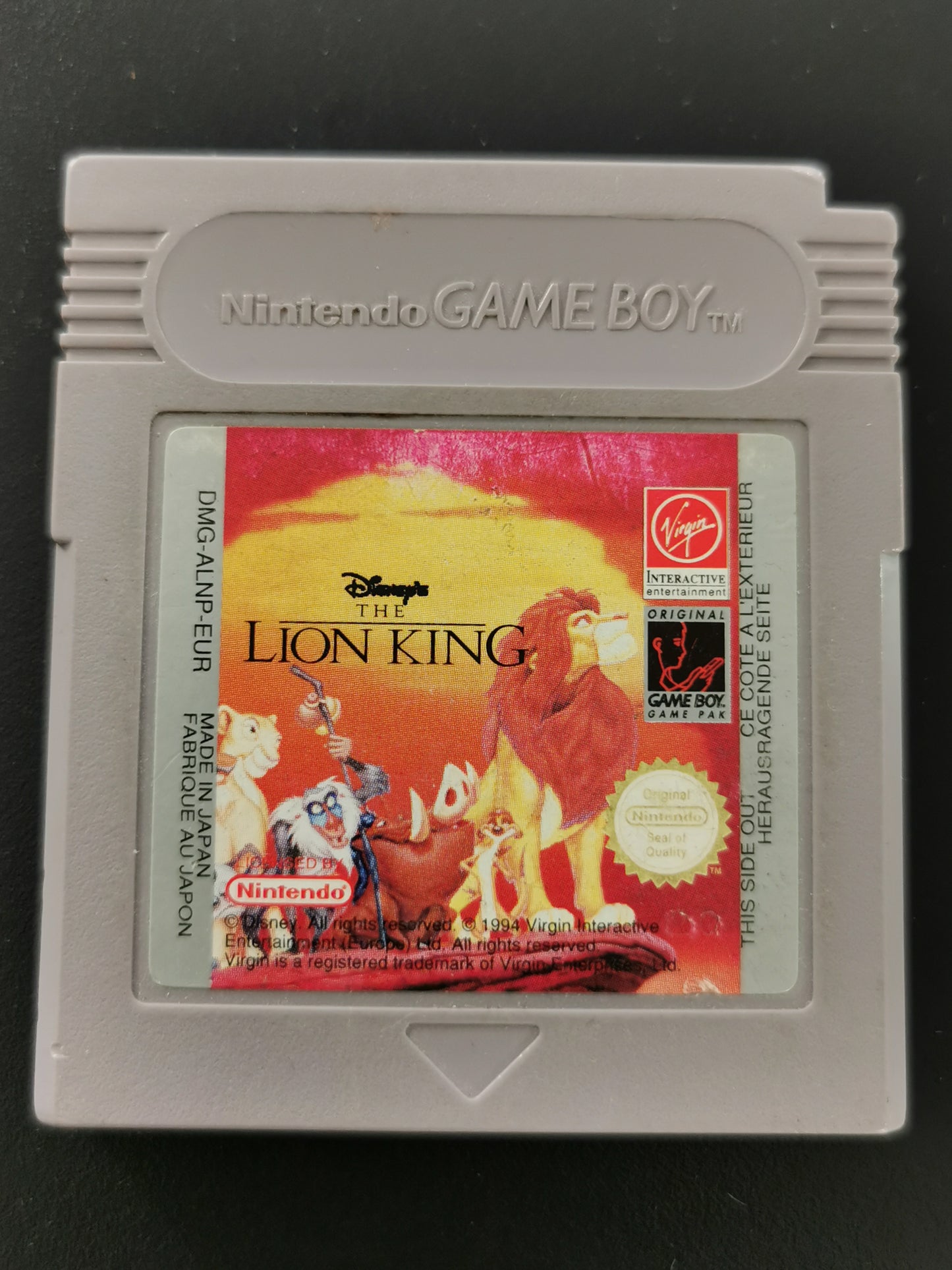 The Lion King (Game Boy) – Loose