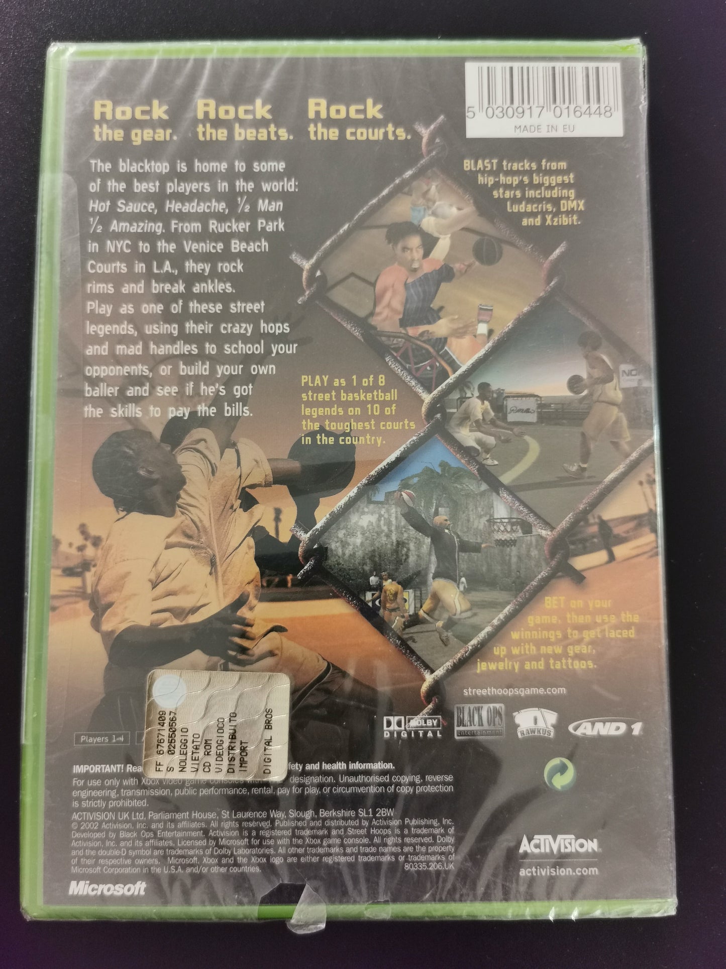 Street Hoops (Xbox) *Nuovo