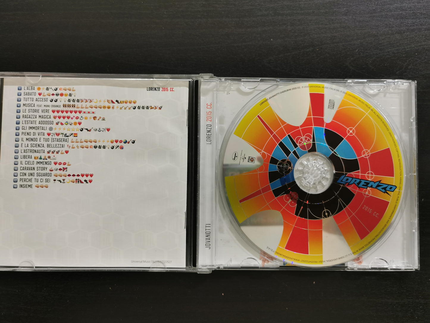 Jovanotti – Lorenzo 2015 CC. (CD)