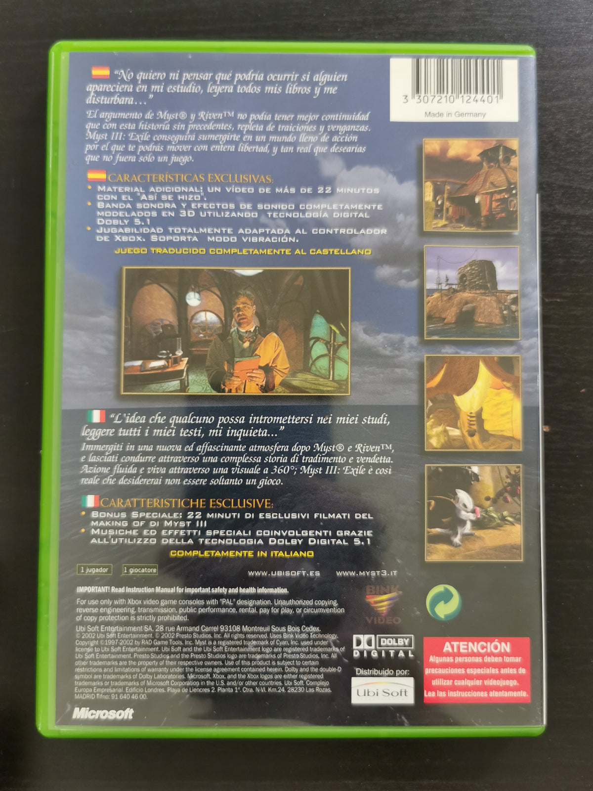 Myst III: Exile (Xbox)