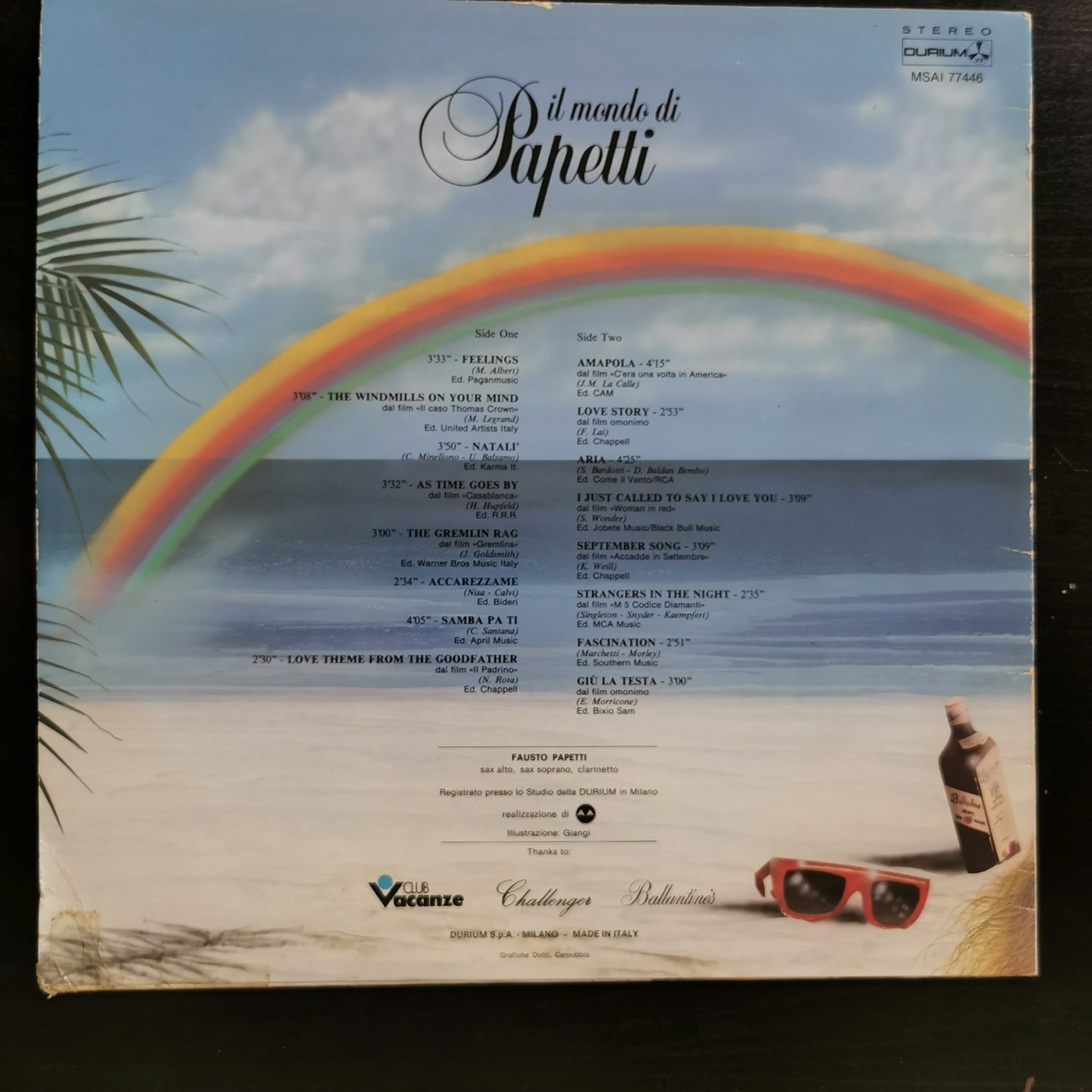 Fausto Papetti – Il mondo di Papetti (LP)
