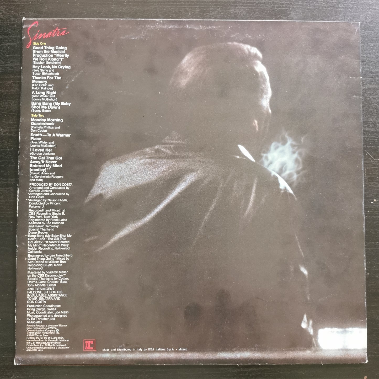 Frank Sinatra – She Shot Me Down (LP)