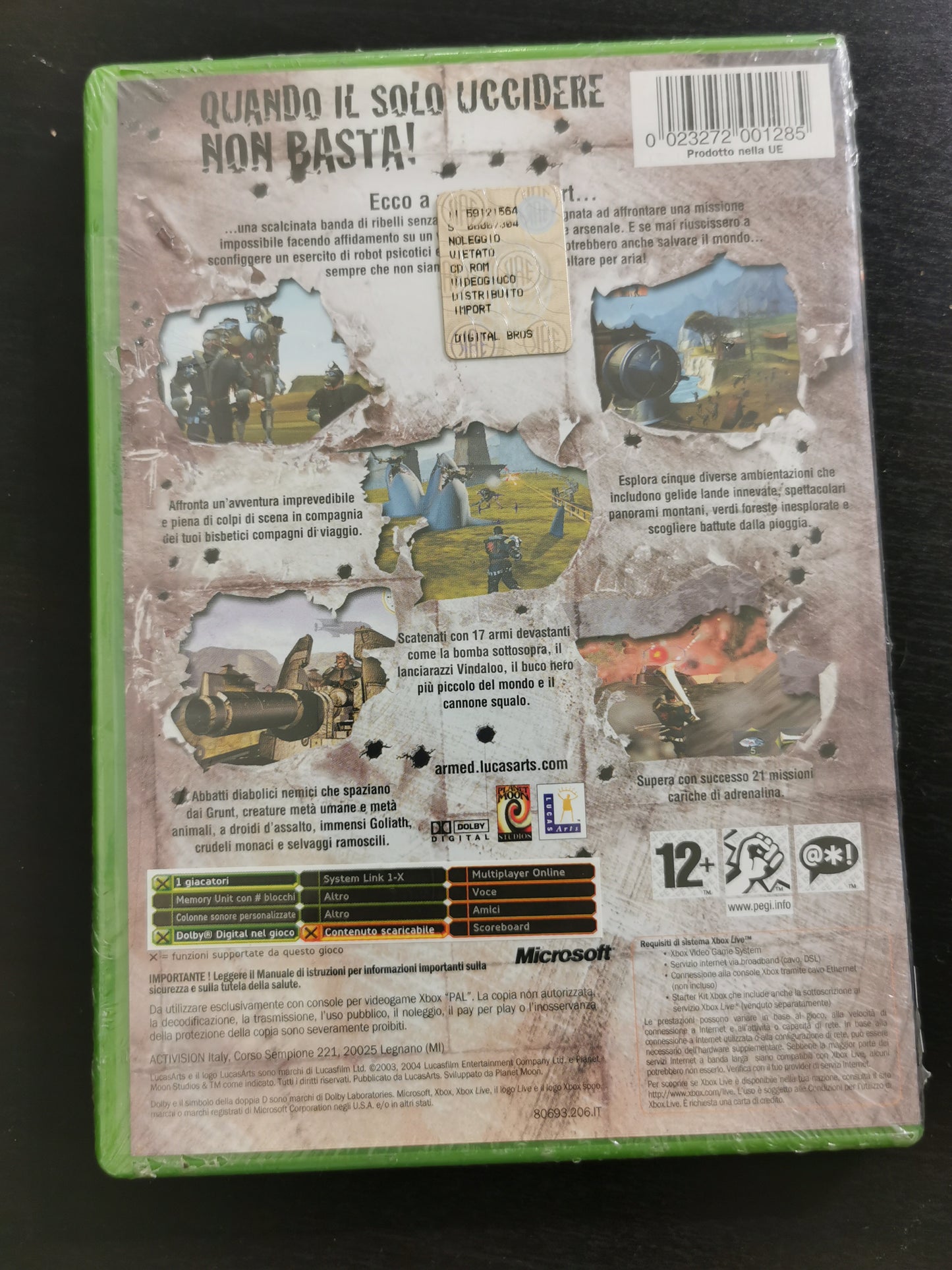 Armed and Dangerous (Xbox) *Nuovo