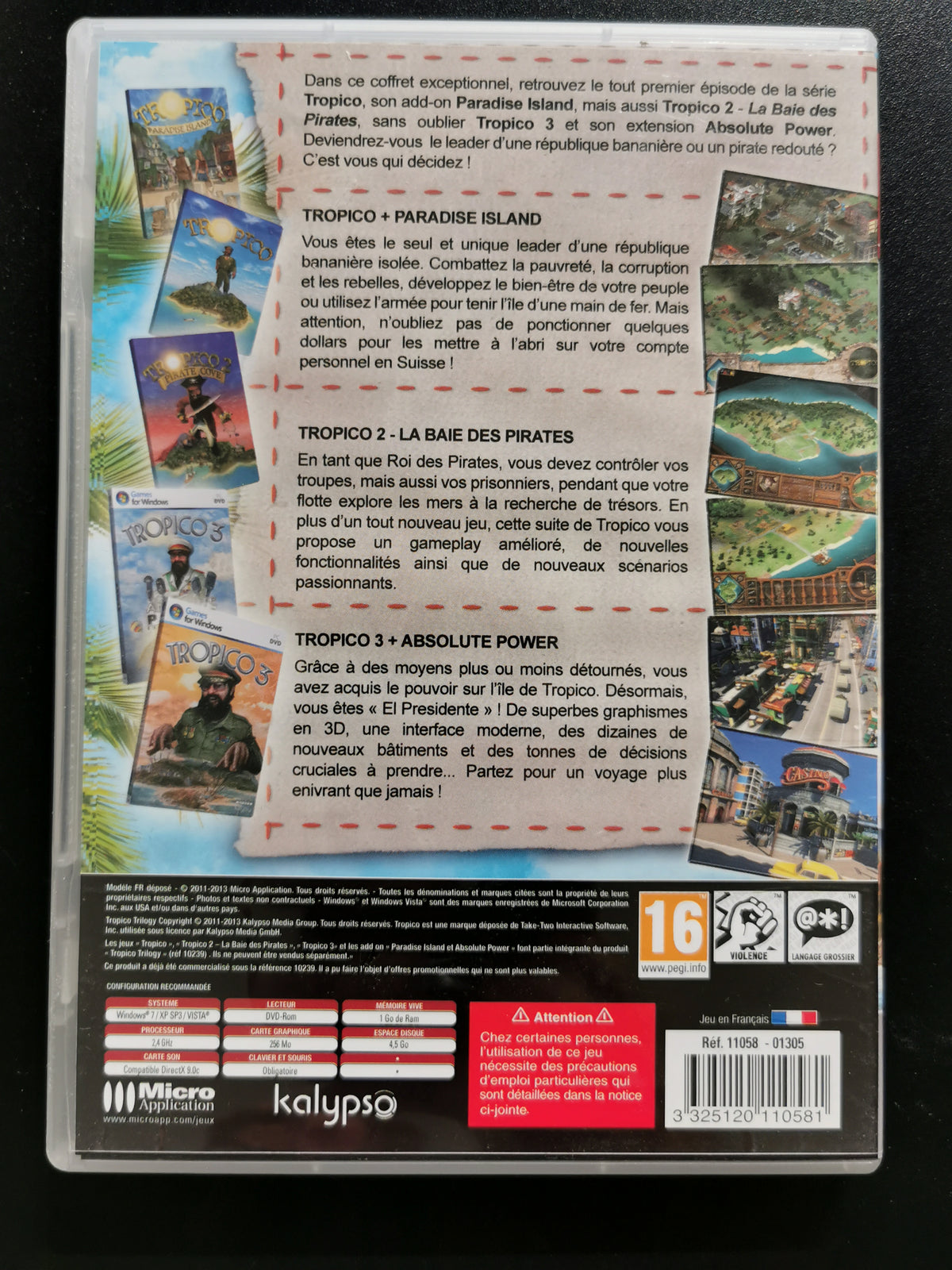 Tropico Trilogy (PC) - FRA