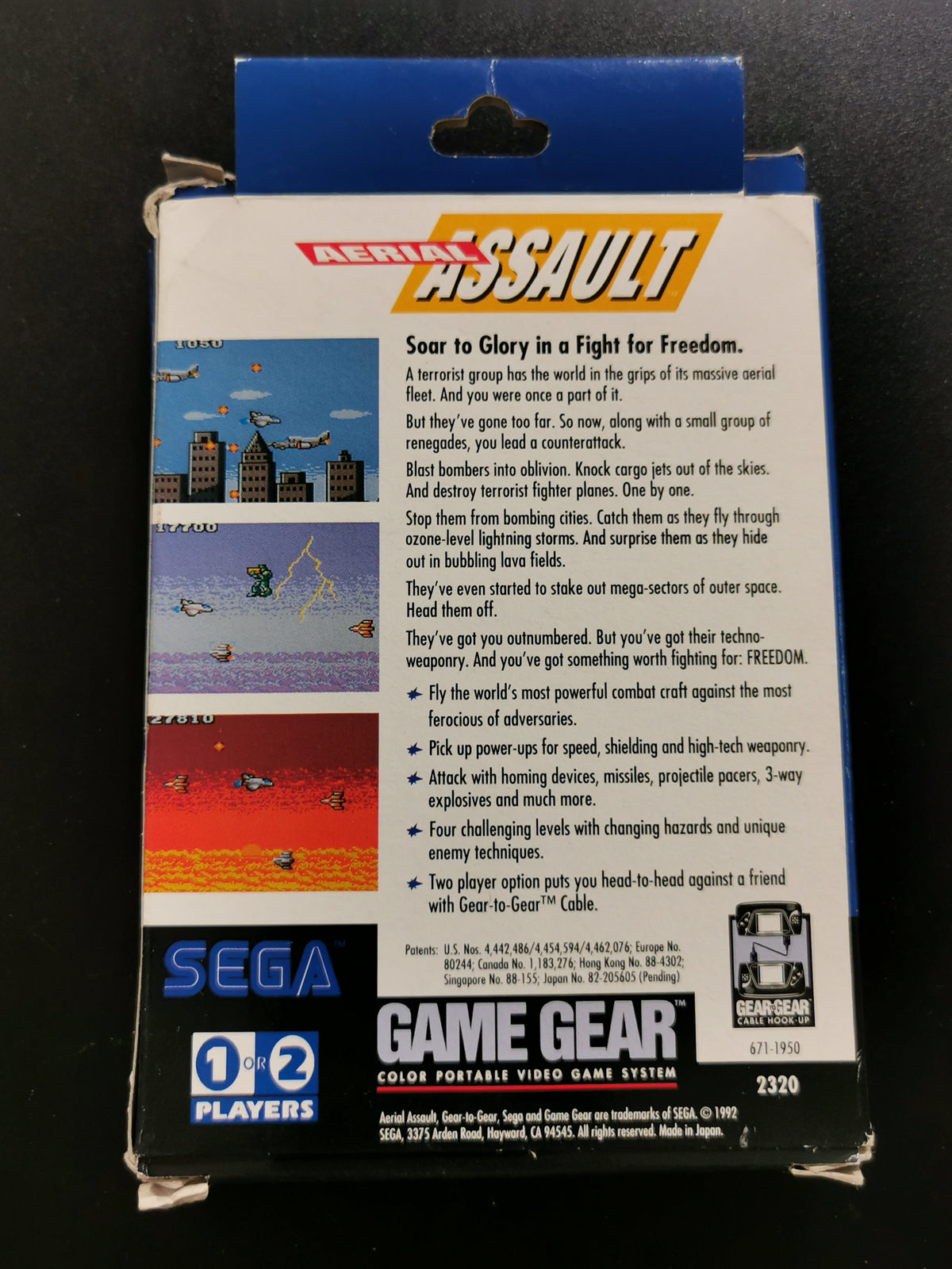Aerial Assault (Game Gear)