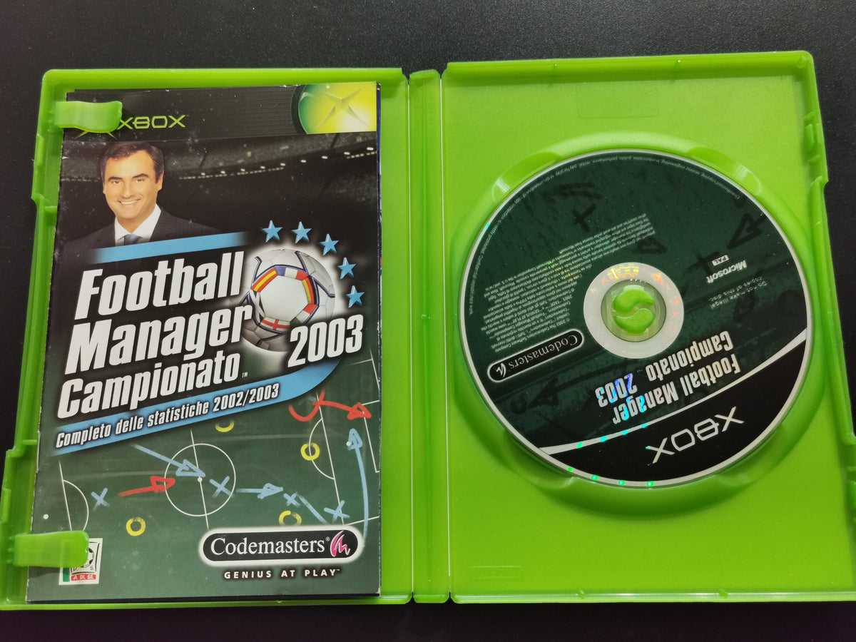 Football Manager Campionato 2003 (Xbox)
