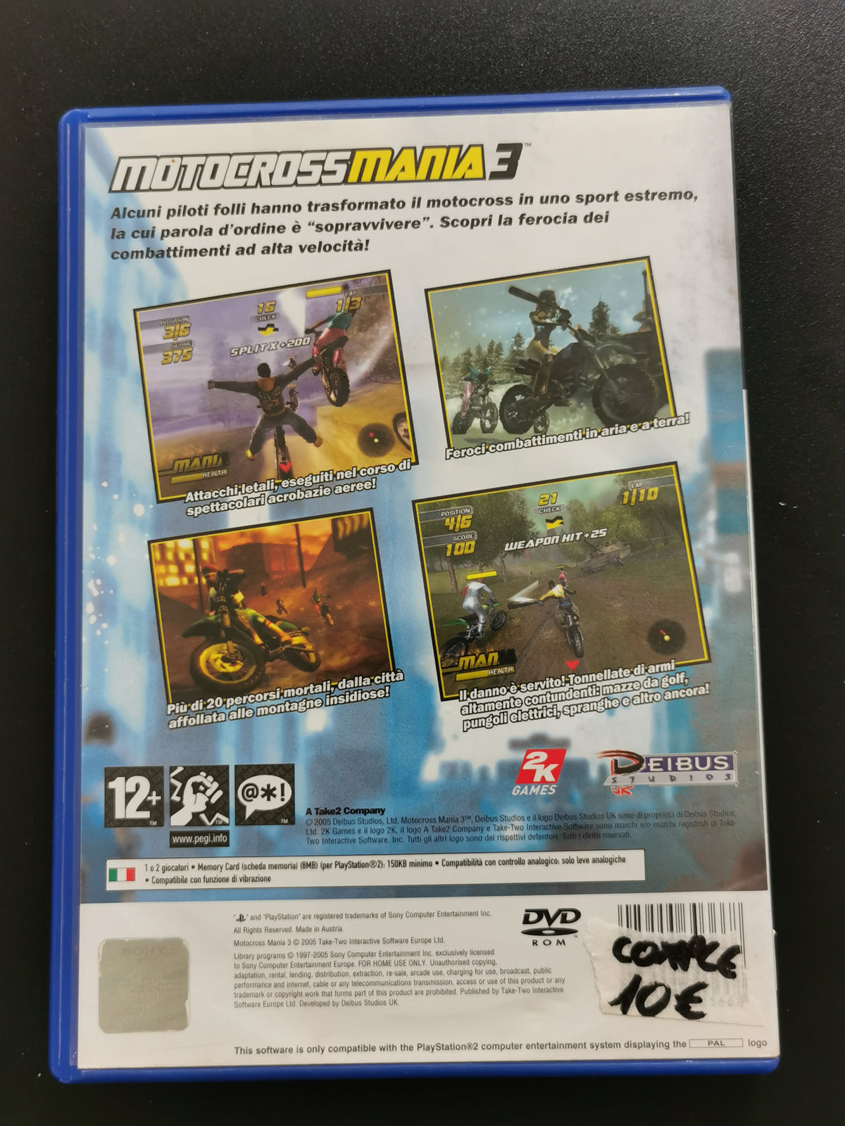 Motocross Mania 3 (PS2) – Senza manuale