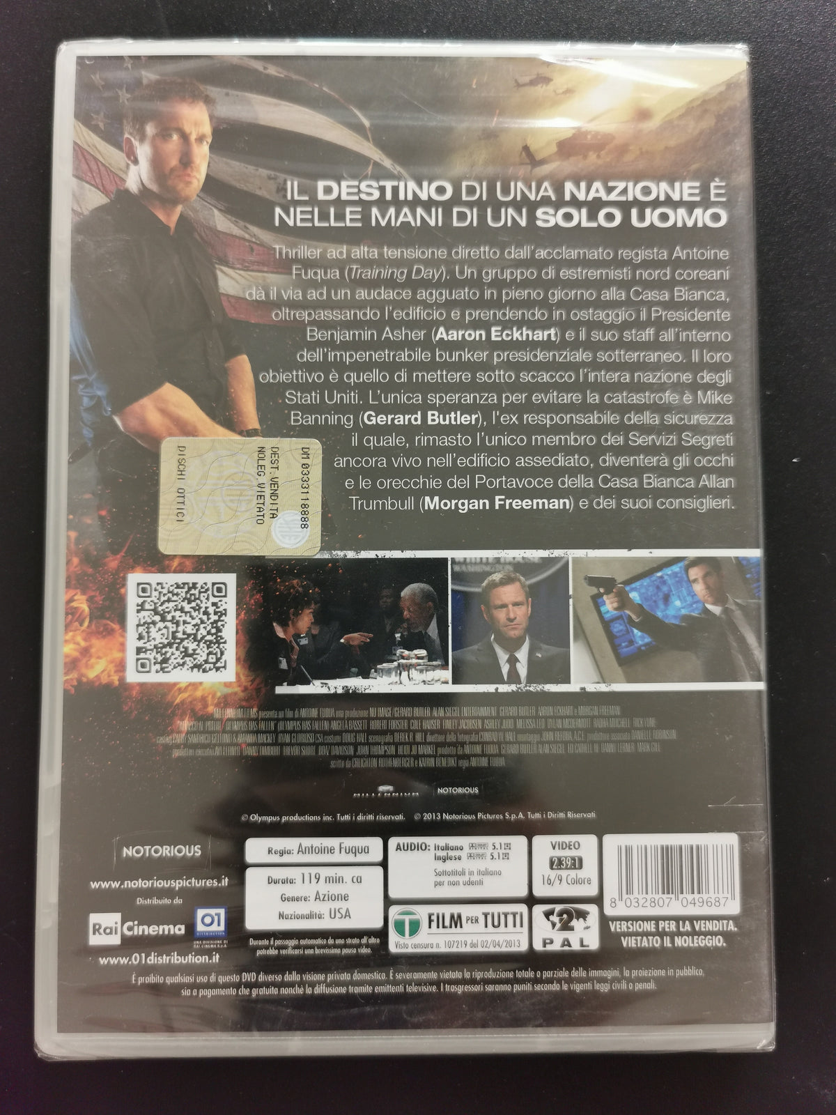 Attacco al Potere – Olympus Has Fallen (DVD) *Nuovo