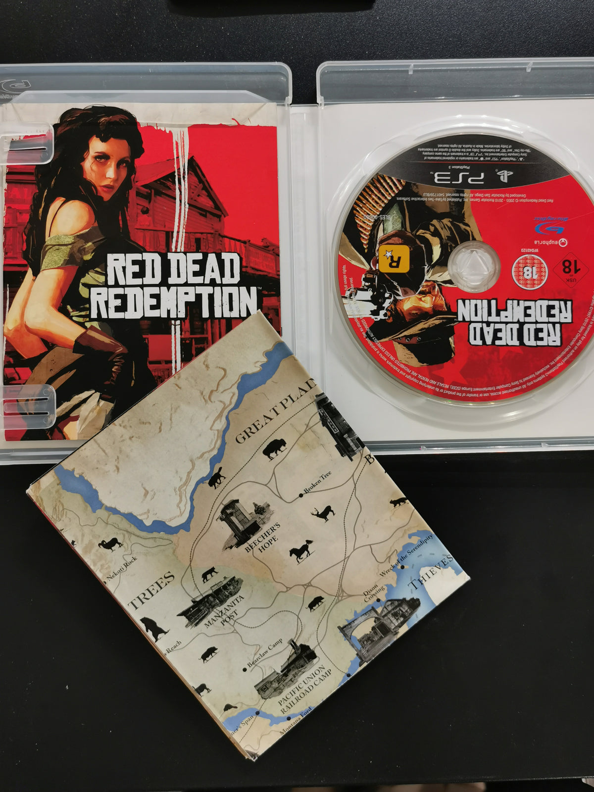 Red Dead Redemption (PlayStation 3) con Mappa