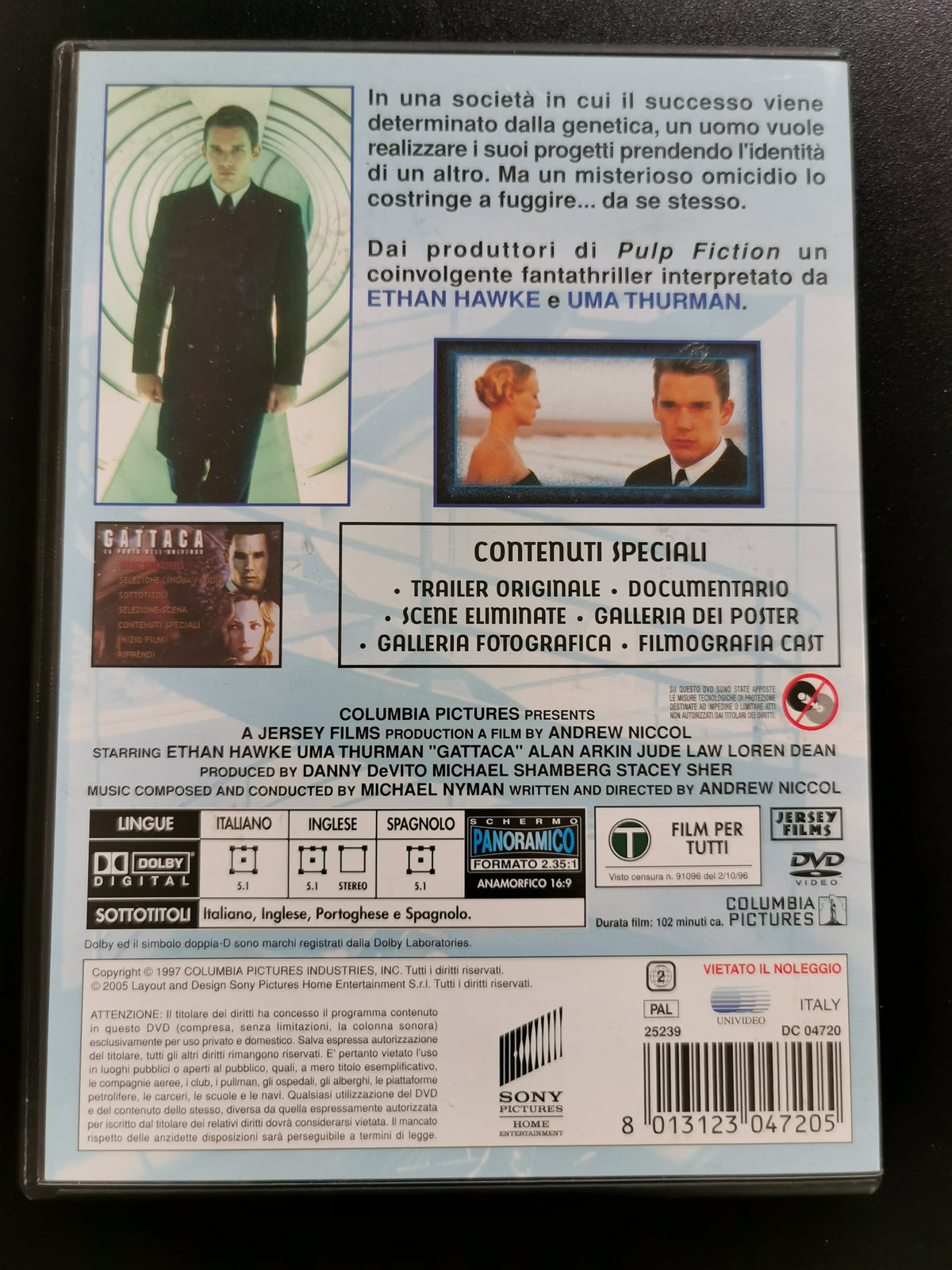 Gattaca – La porta dell’universo (DVD)