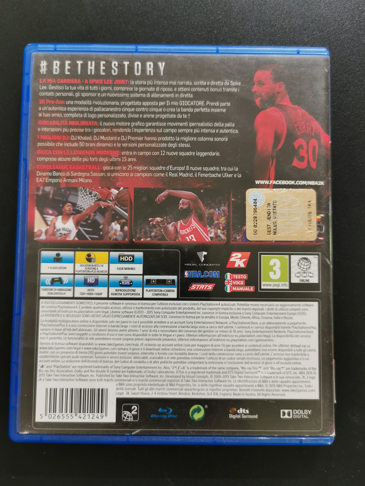 NBA 2K16 (PS4)