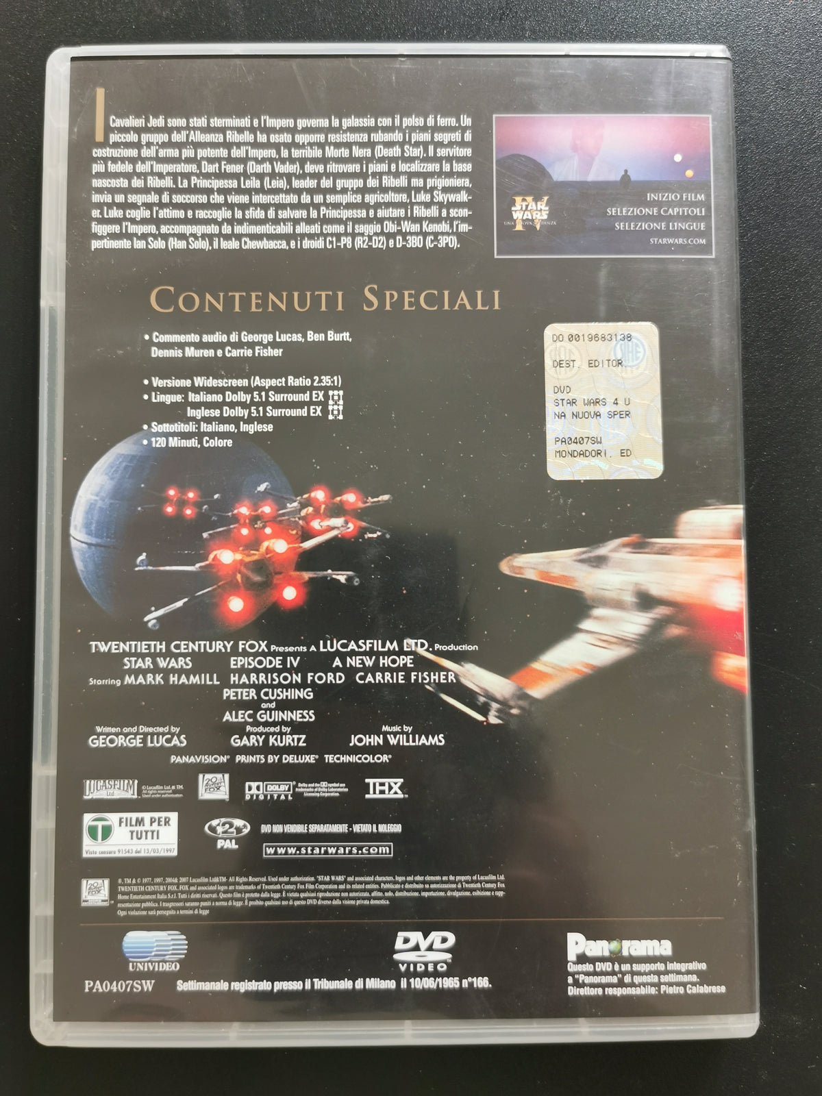 Star Wars: Episodio IV – Una nuova speranza (DVD)