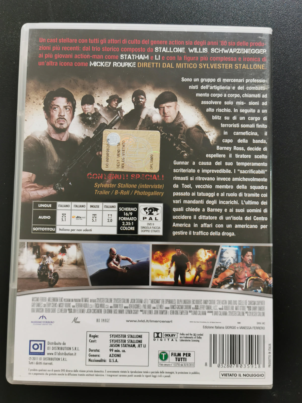 I Mercenari – The Expendables (DVD)