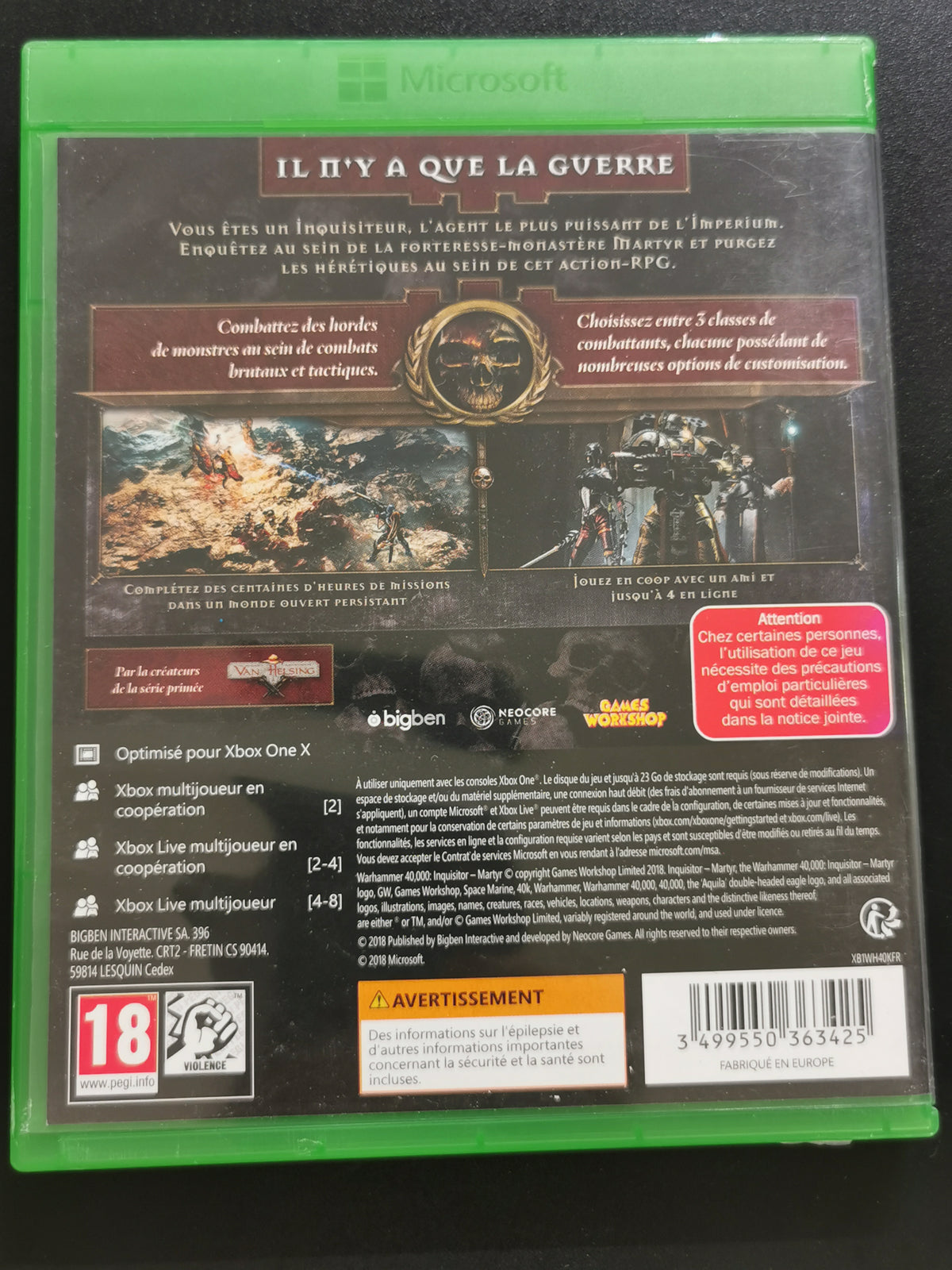 Warhammer 40,000: Inquisitor – Martyr (Xbox One)