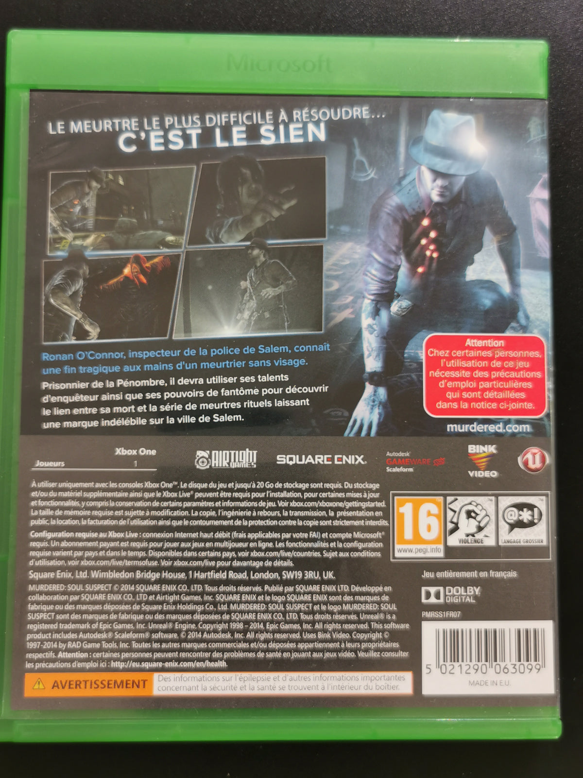 Murdered: Soul Suspect (Xbox One)
