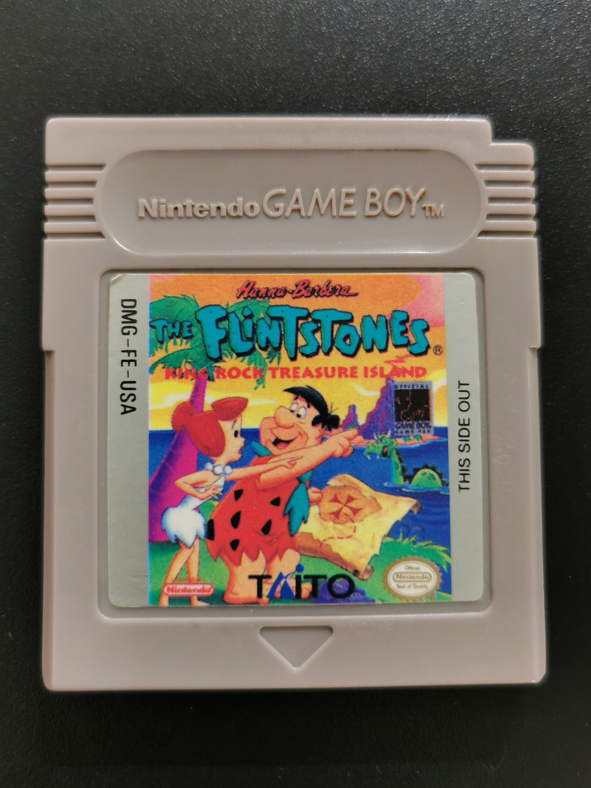 The Flintstones: King Rock Treasure Island (Game Boy) - Loose