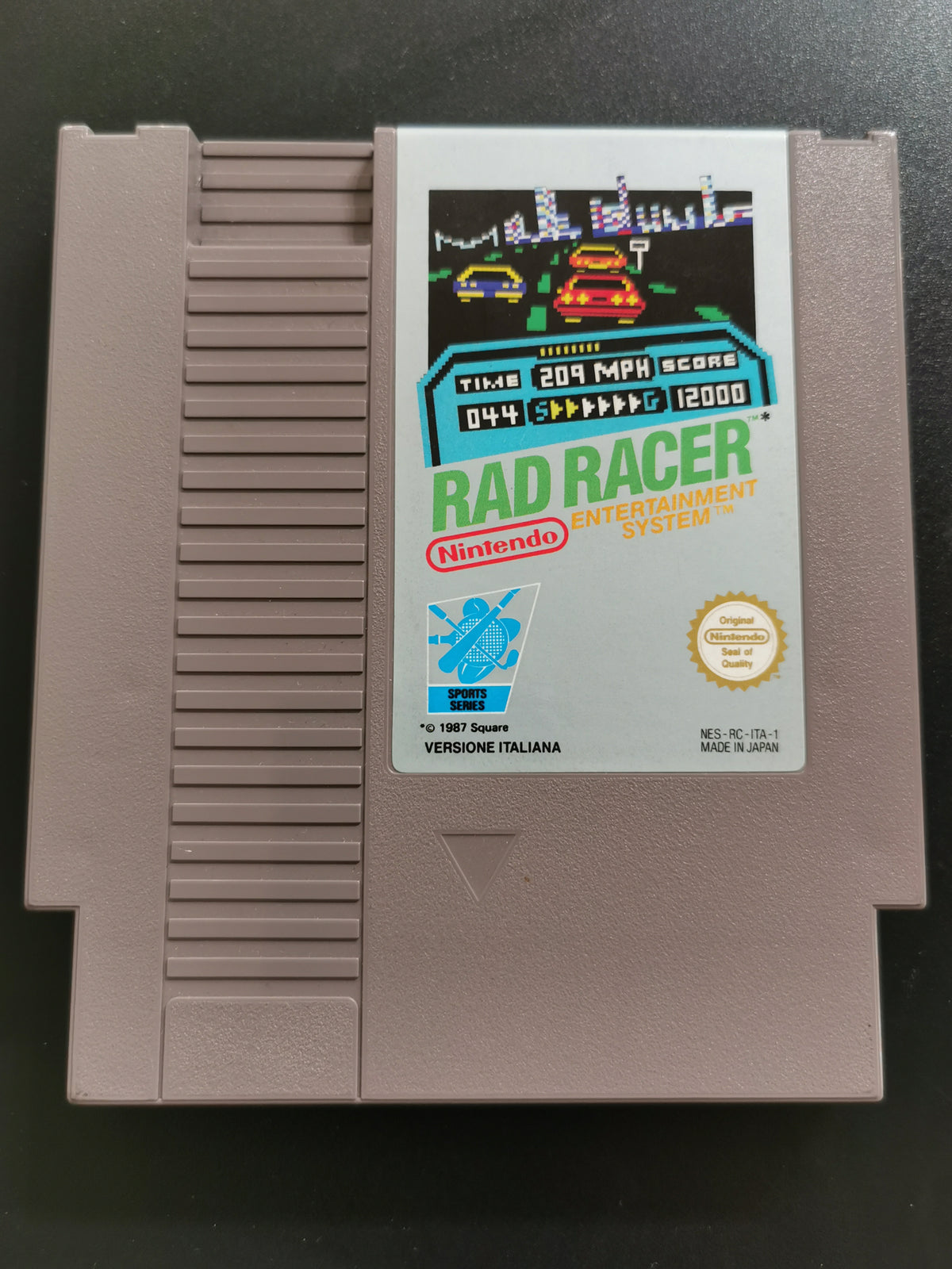 Rad Racer (NES) – NO manuale, SI occhiali 3D