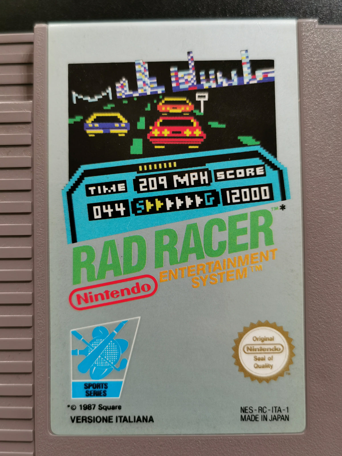 Rad Racer (NES) – NO manuale, SI occhiali 3D