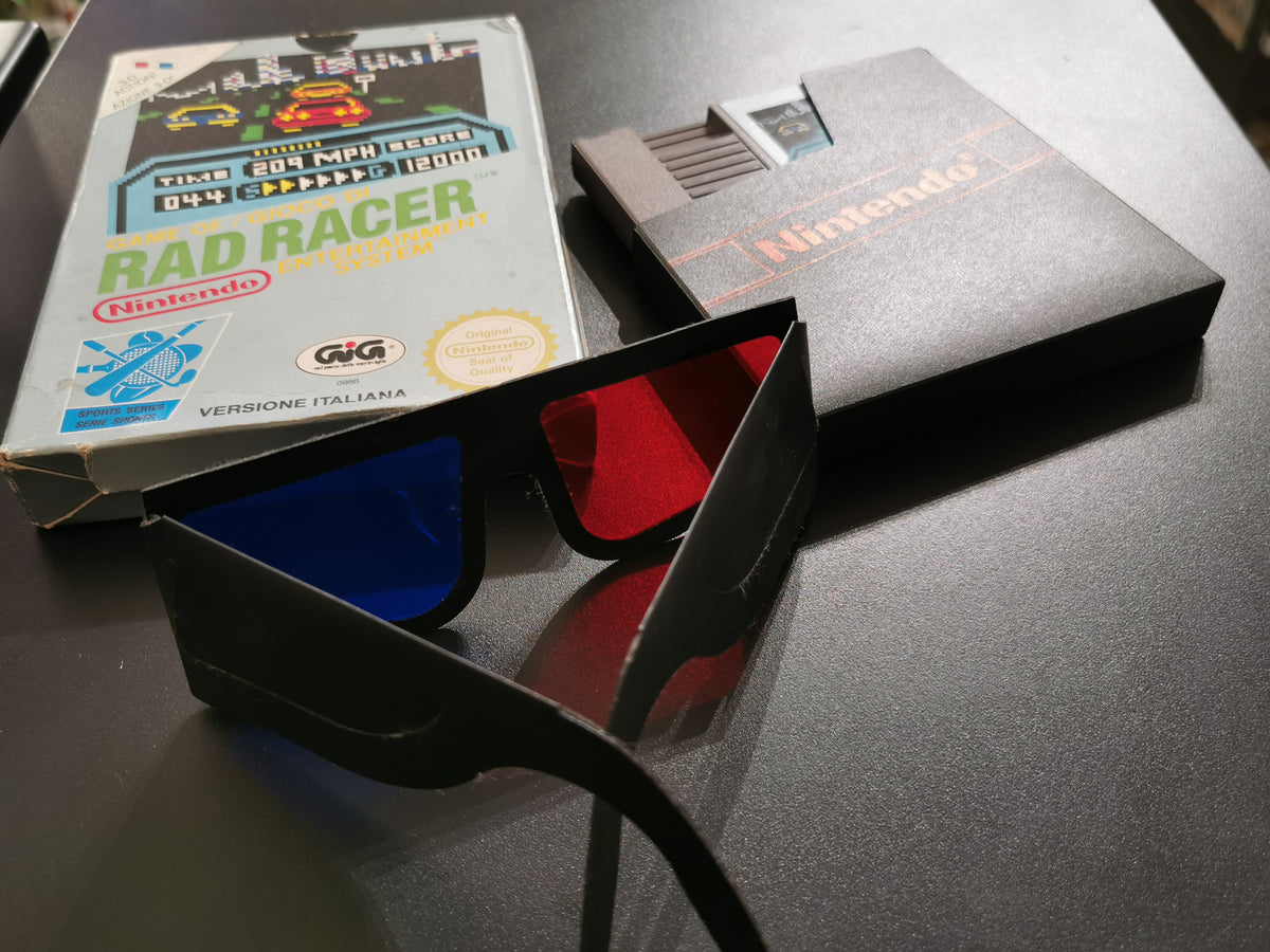 Rad Racer (NES) – NO manuale, SI occhiali 3D