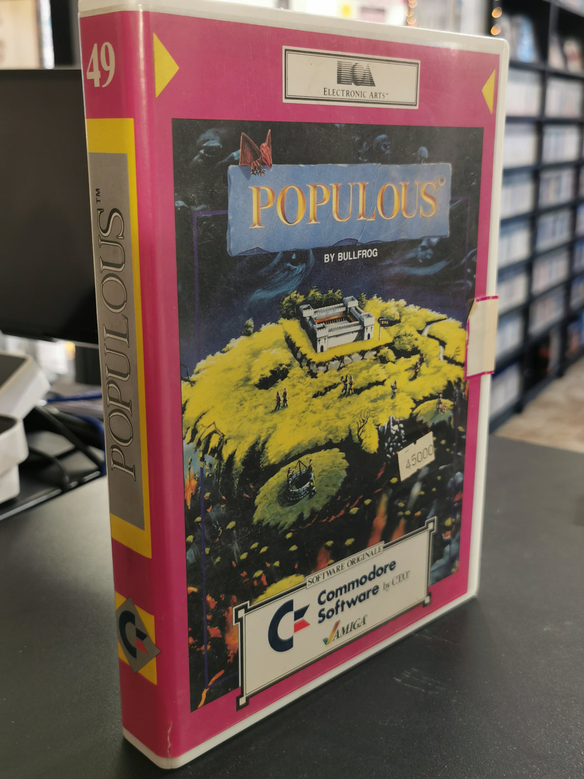 Populous (Amiga) – Edizione Italiana C.T.O.