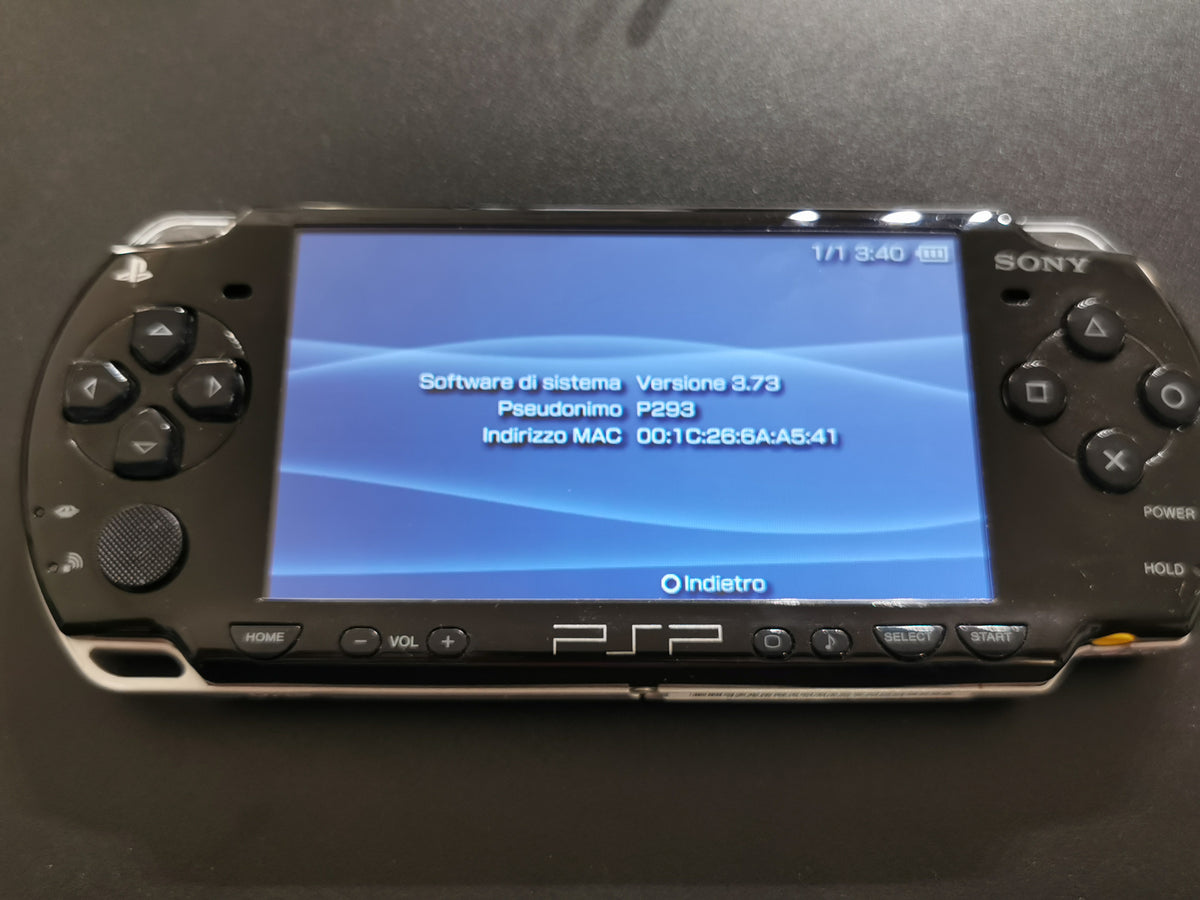Sony PSP 2004 Piano Black + Alimentatore e Manuali