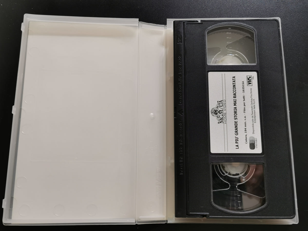 La più grande storia mai raccontata (VHS)