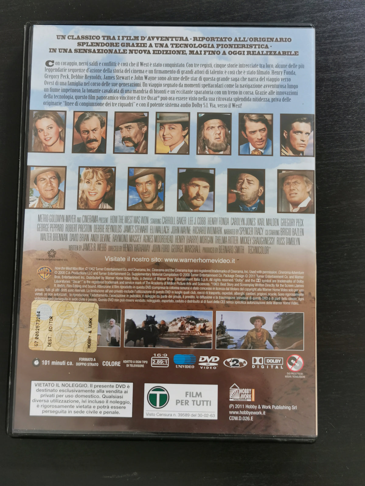 La conquista del West - Parte 1 (DVD)