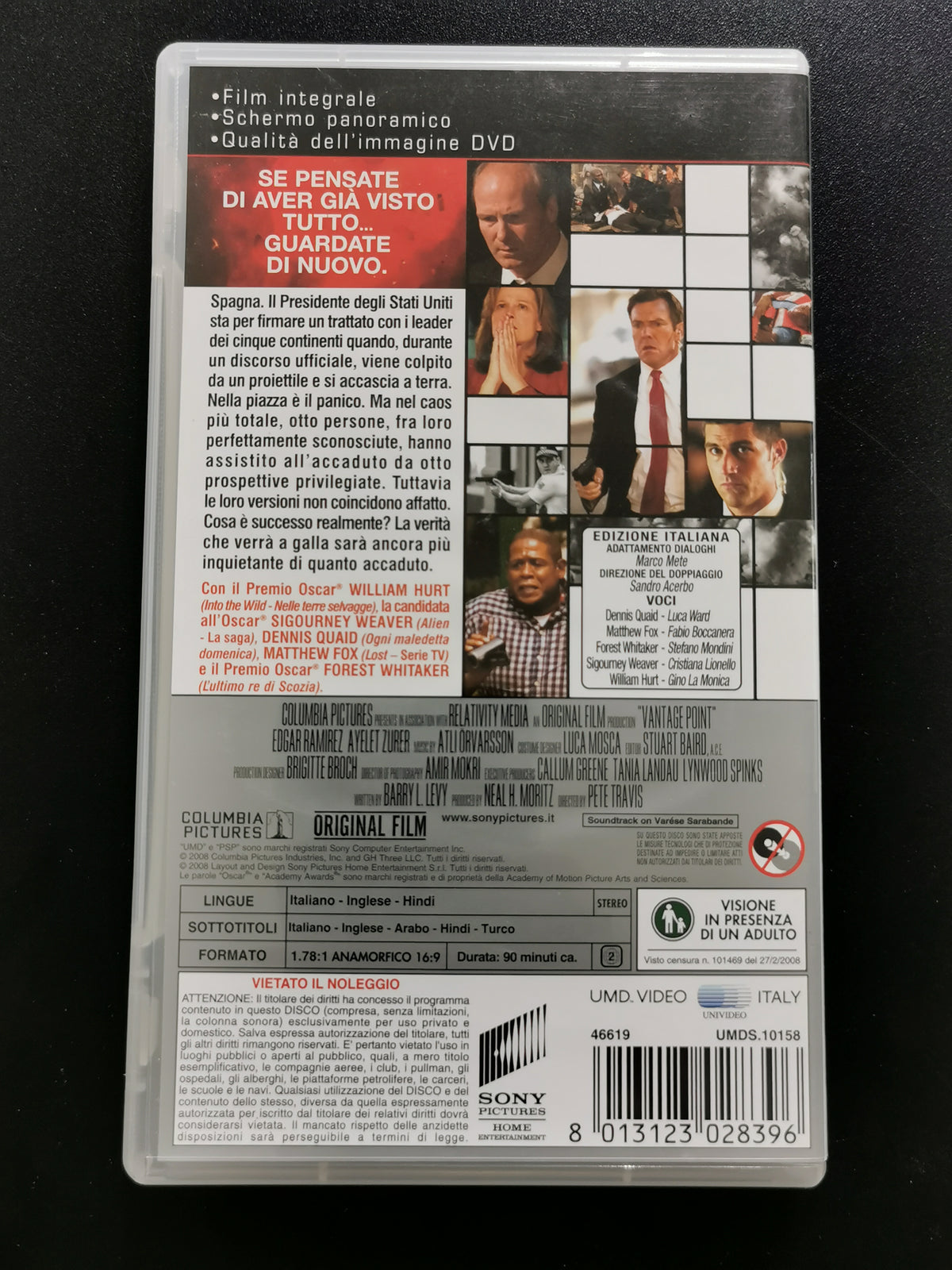 Vantage Point - Prospettive di un delitto - UMD Video (PSP)