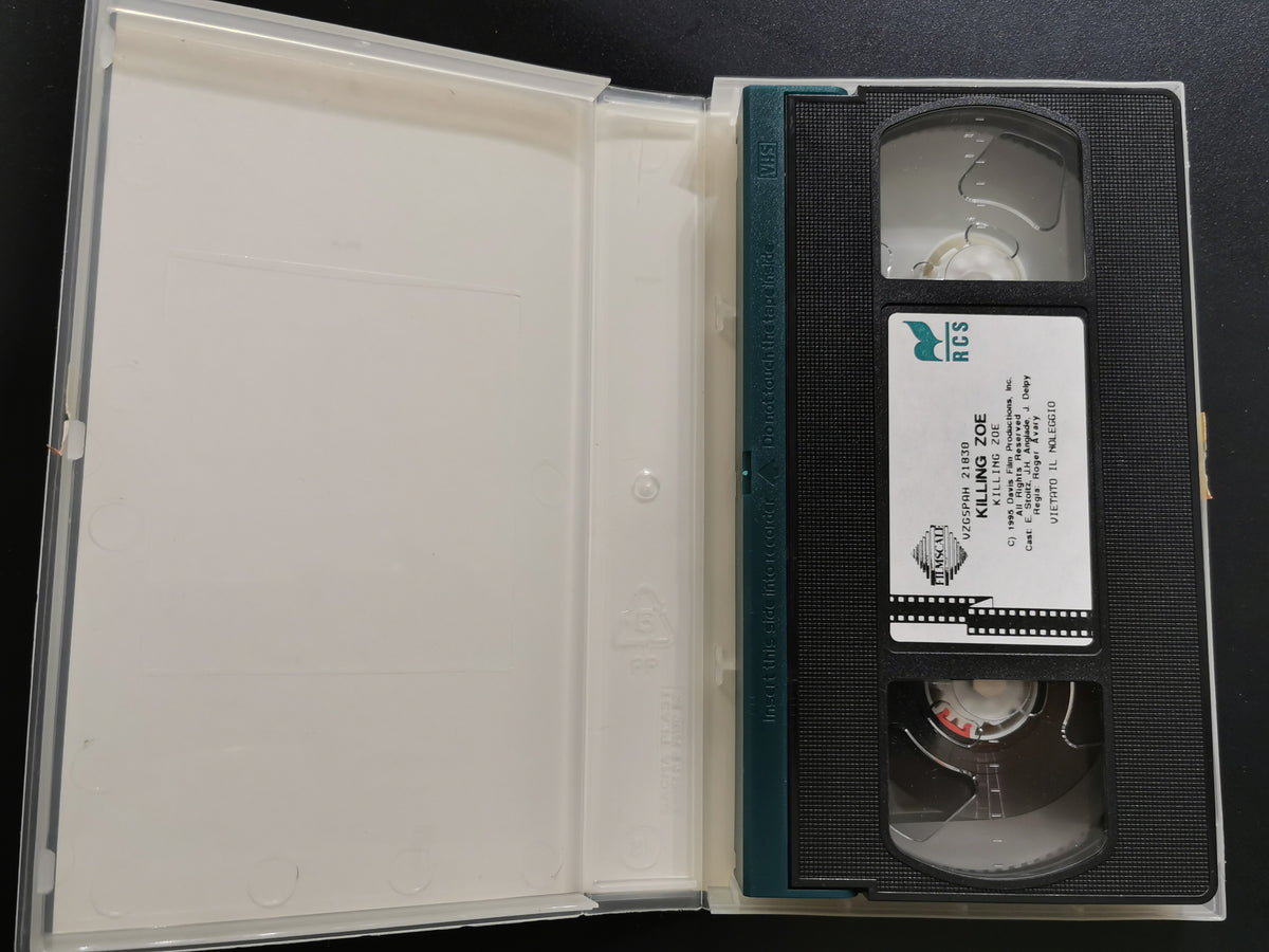 Killing Zoe (VHS)