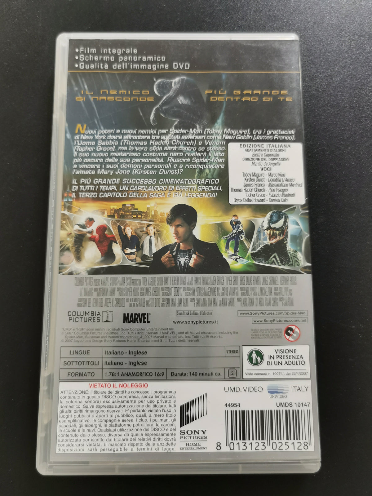 Spider-Man 3 - UMD Video (PSP)