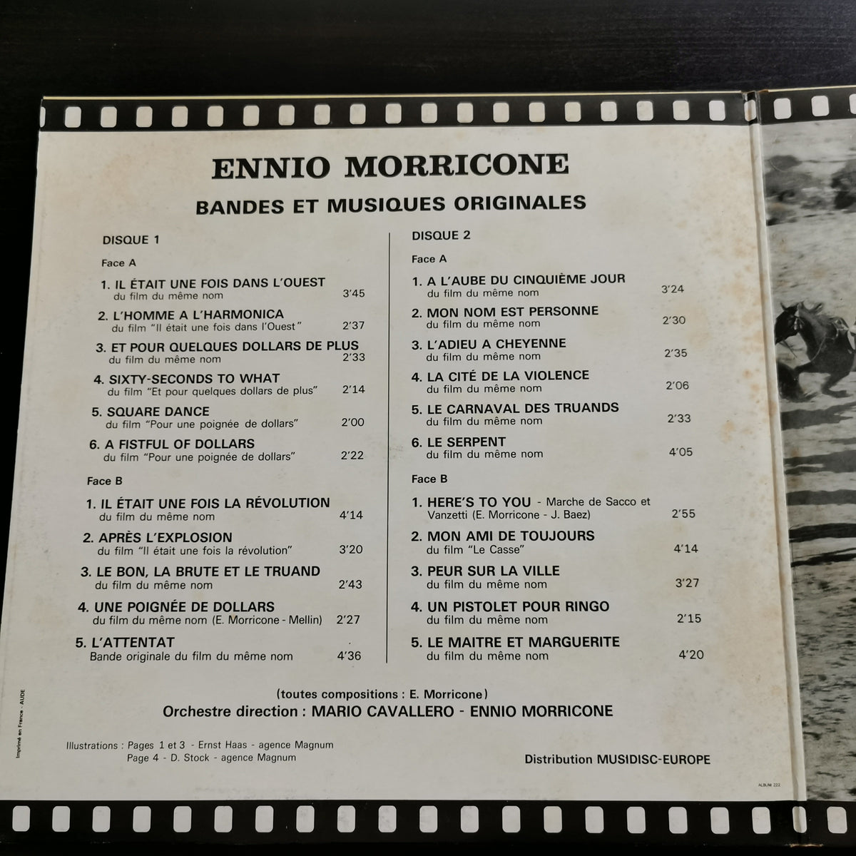 Ennio Morricone – Bandes et Musiques Originales (LP)
