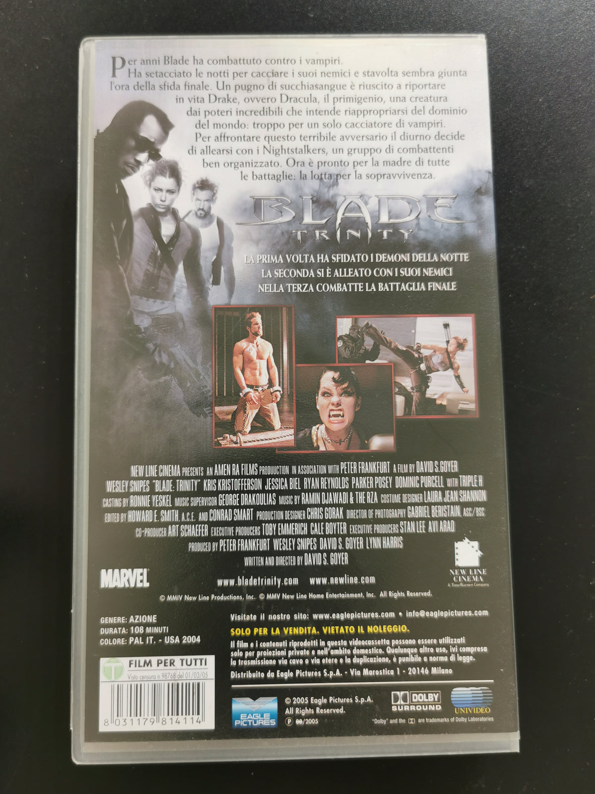 Blade: Trinity (VHS)
