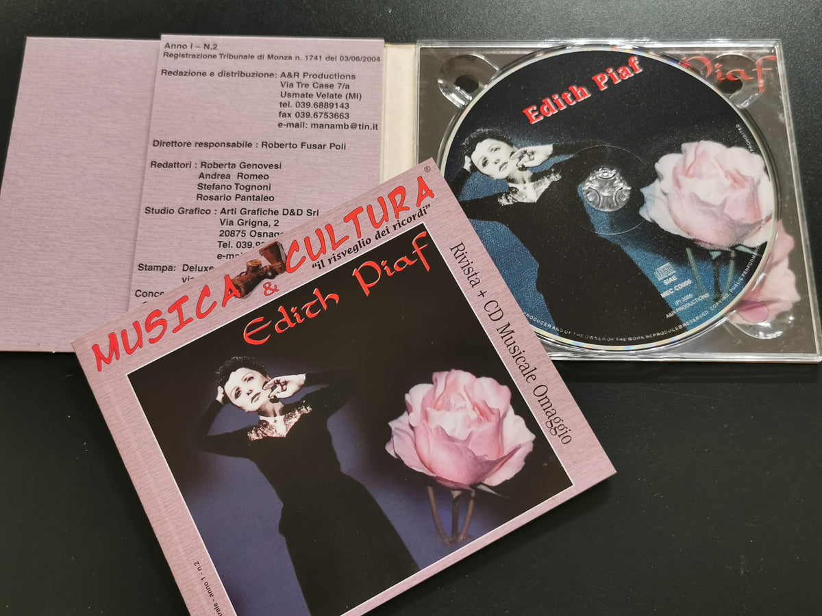 Musica & Cultura - Edith Piaf - Rivista + CD