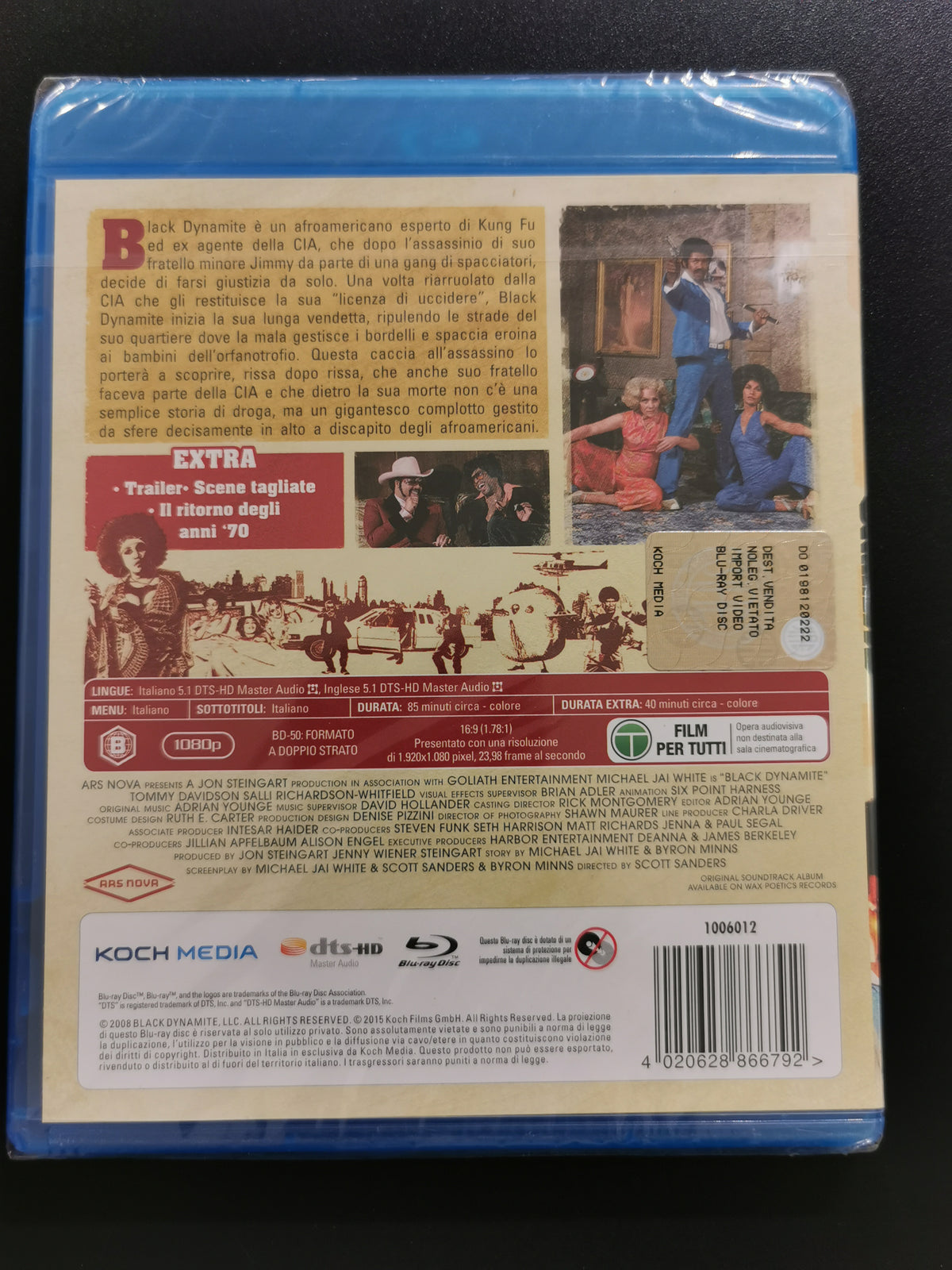 Black Dynamite - 100% Dynamite Pura Blu-ray) *Nuovo