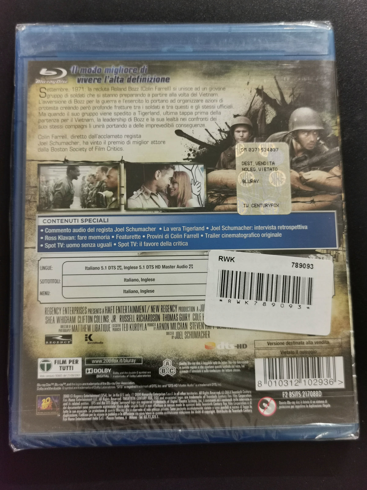 Tigerland (Blu-ray) *Nuovo